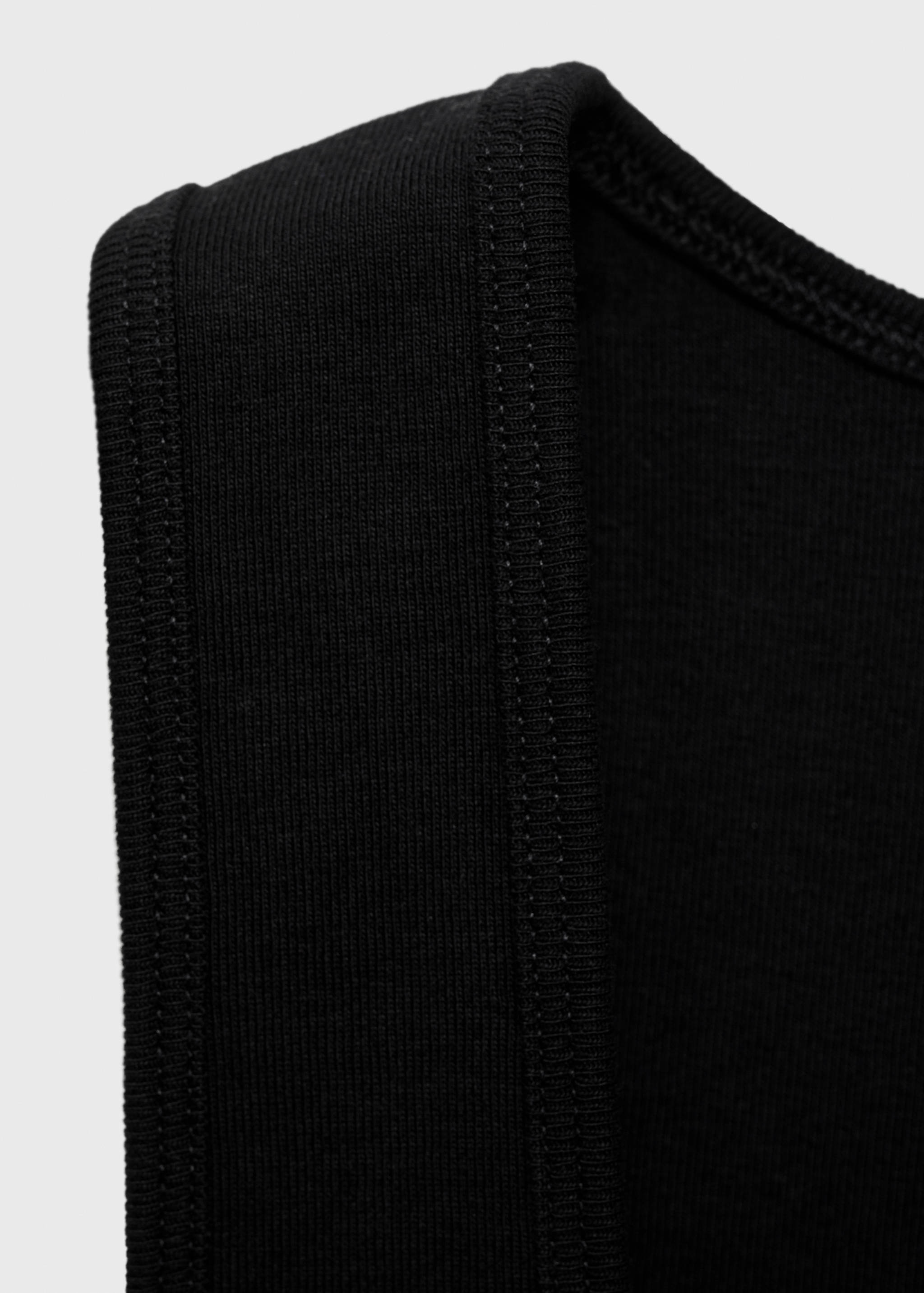 Top de algodão com alças largas - Pormenor do artigo 0