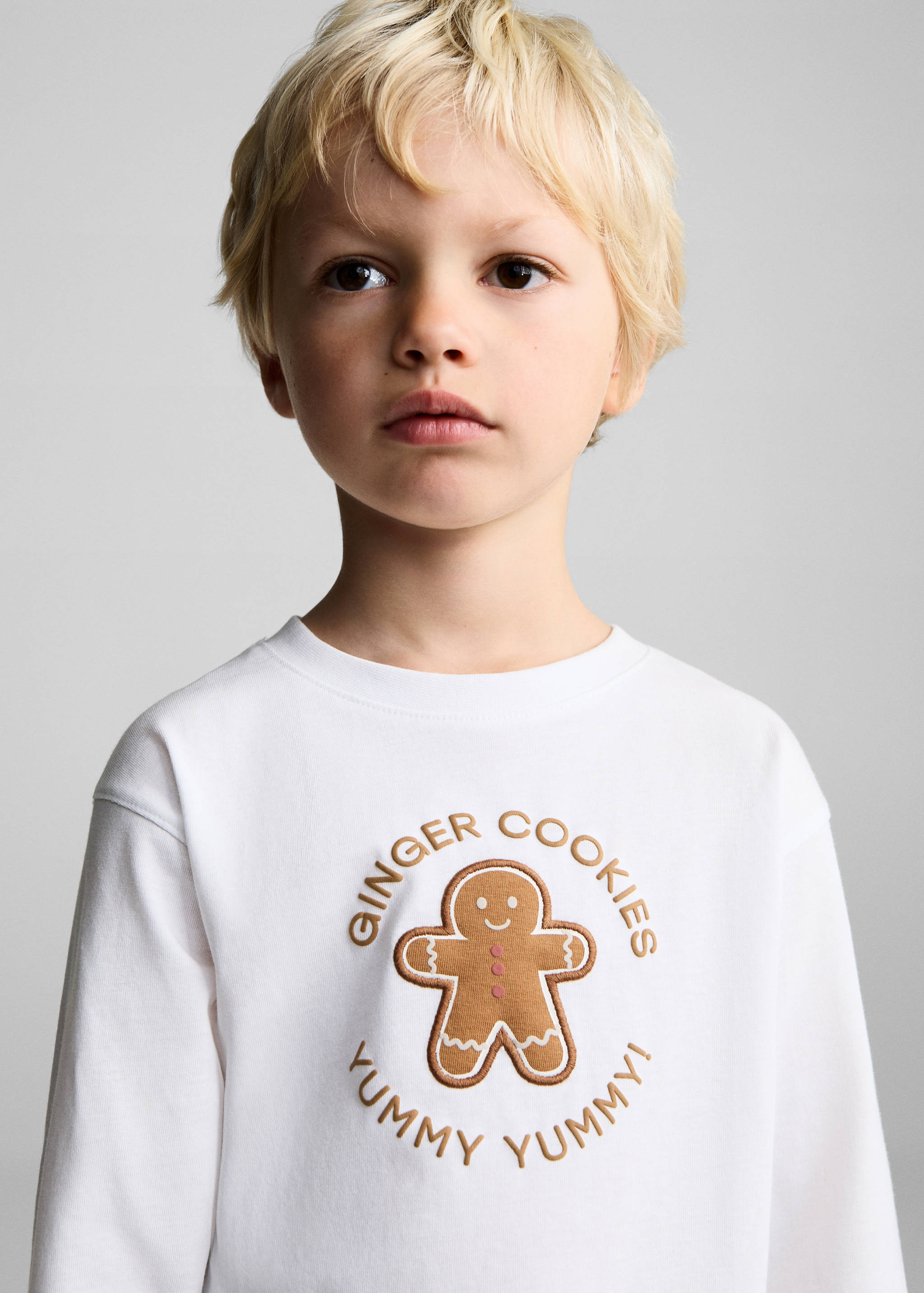 Christmas-print t-shirt - Details of the article 1