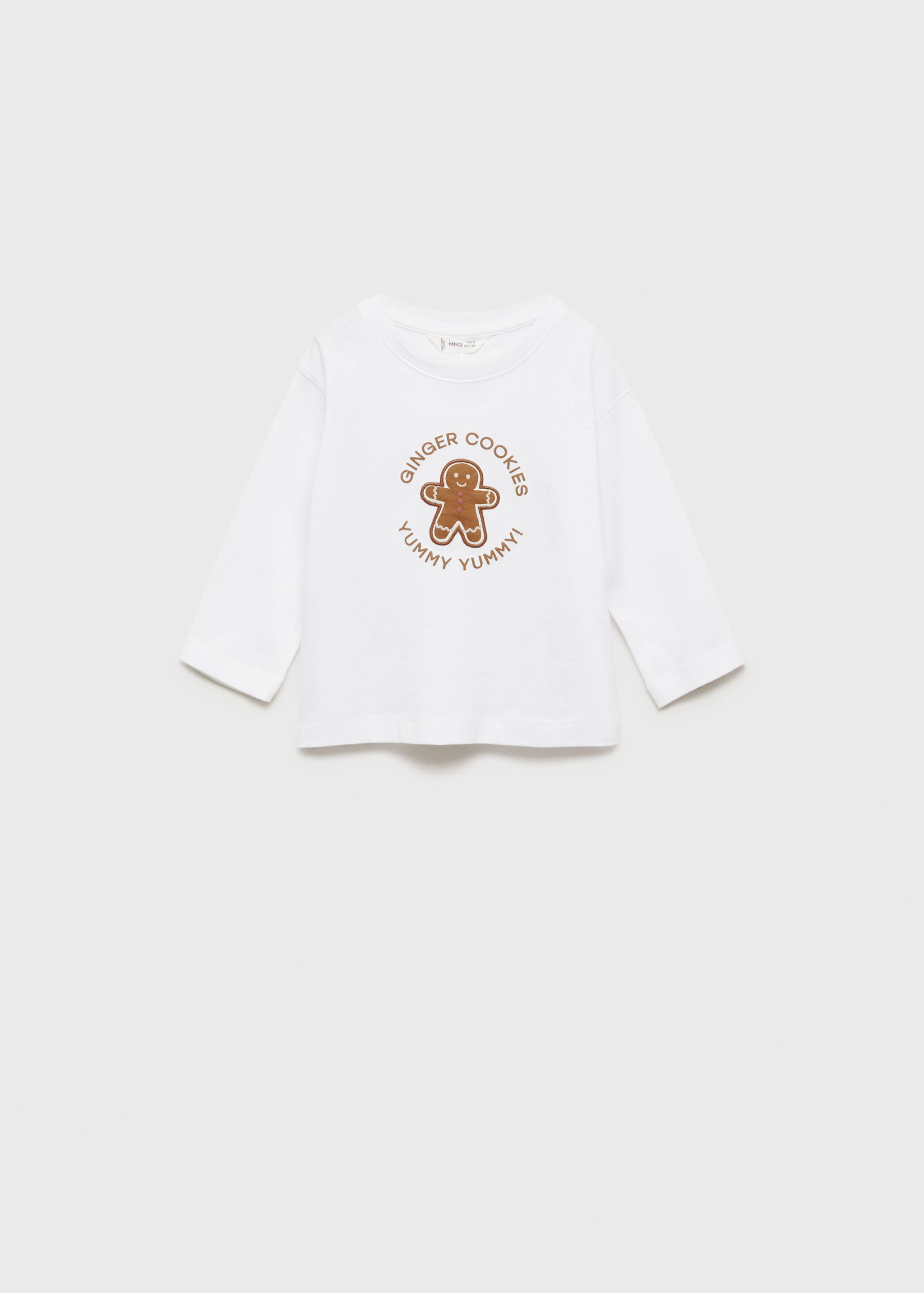 Christmas-print t-shirt - Article without model