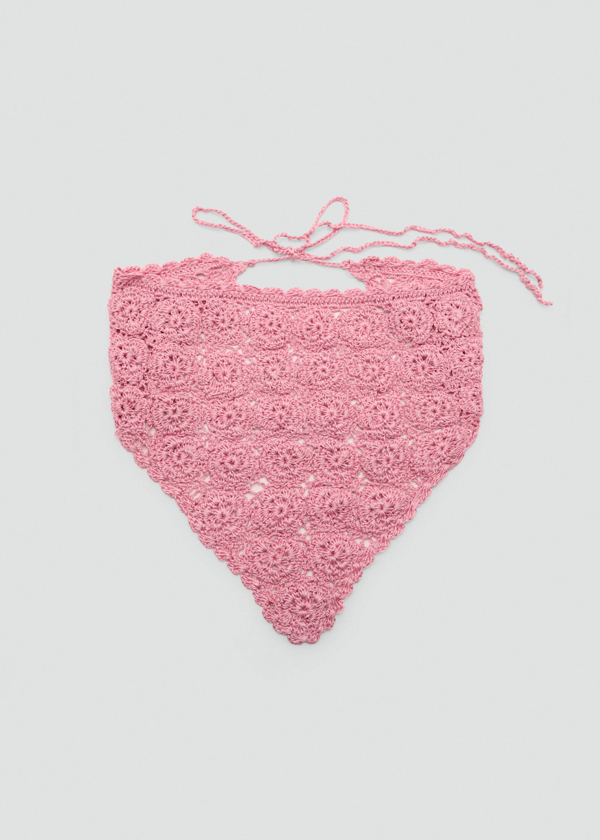 Crochet knit handkerchief - Article without model
