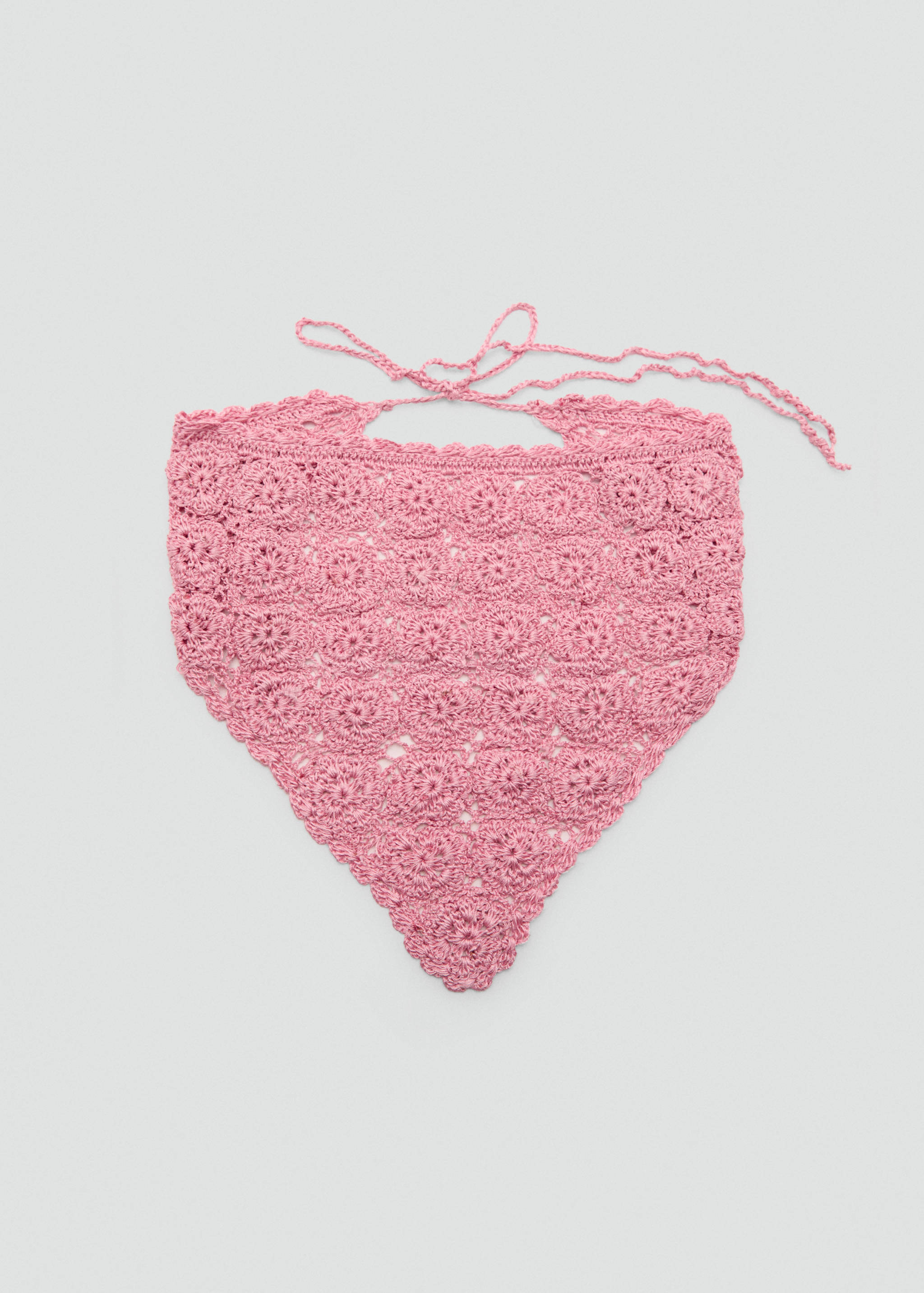 Crochet knit handkerchief - Article without model