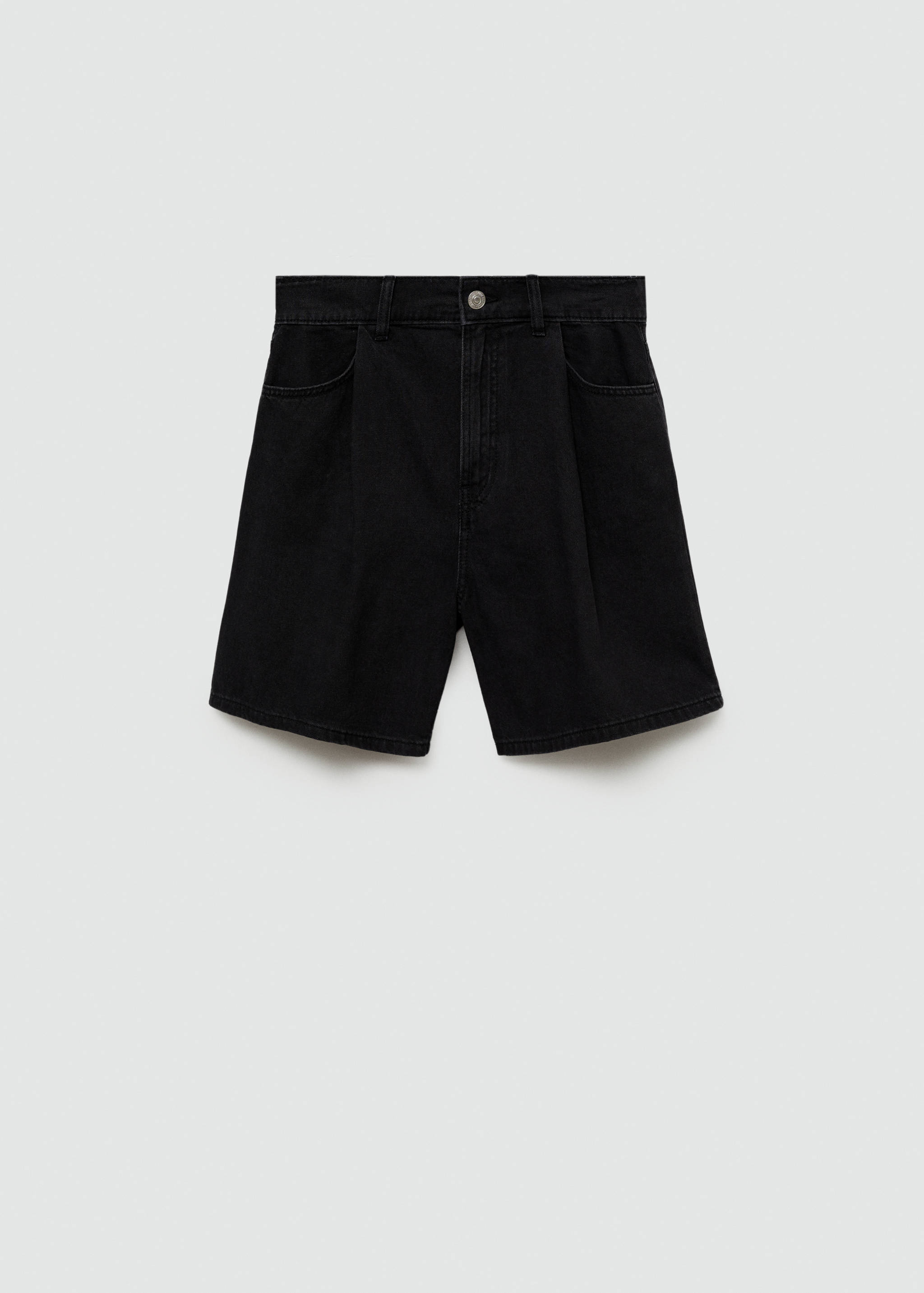 Raka denimshorts - Artikel utan modell