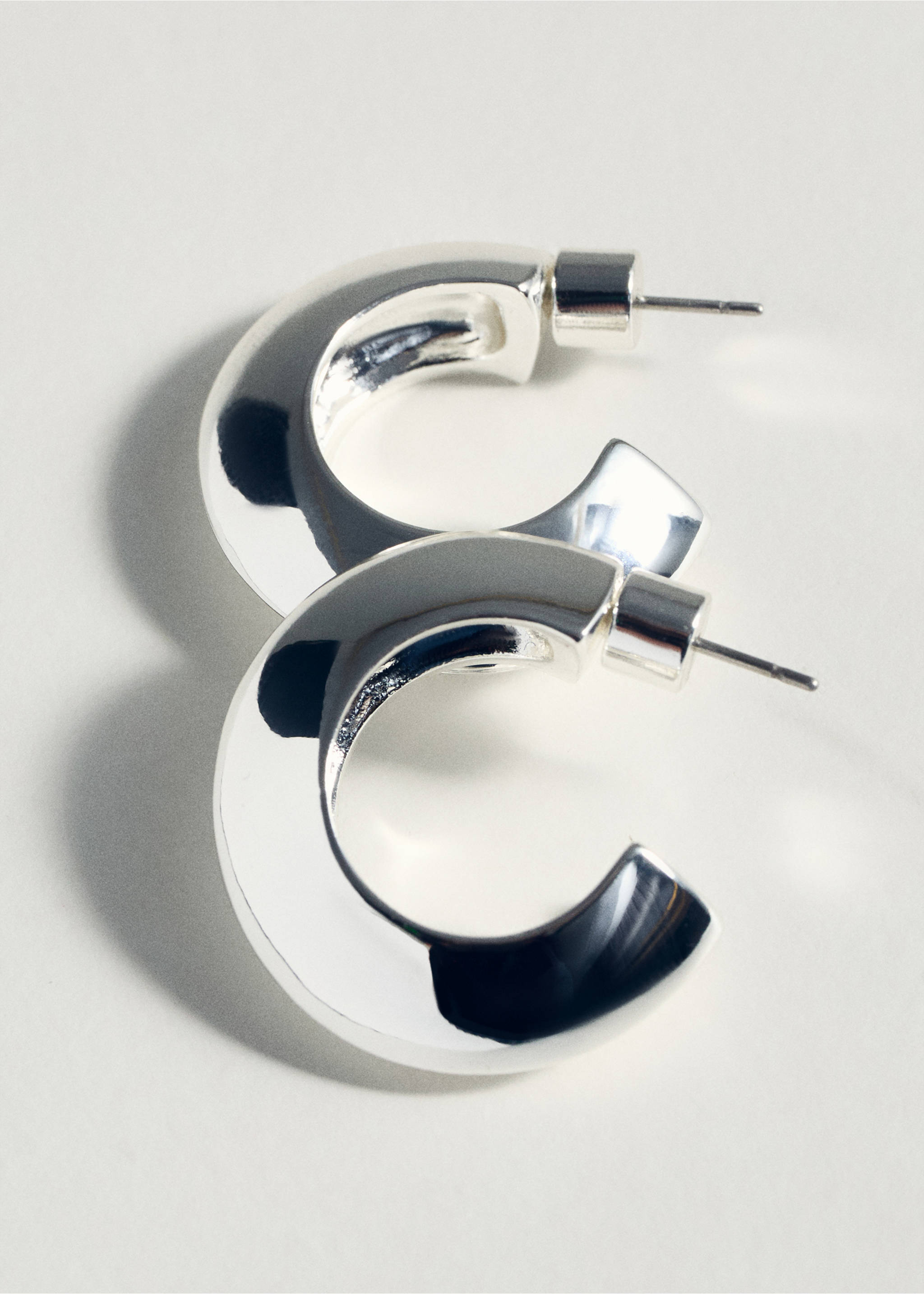 Pendientes aros - Detalle del artículo 5, Plata. Ref: 77010261-00.