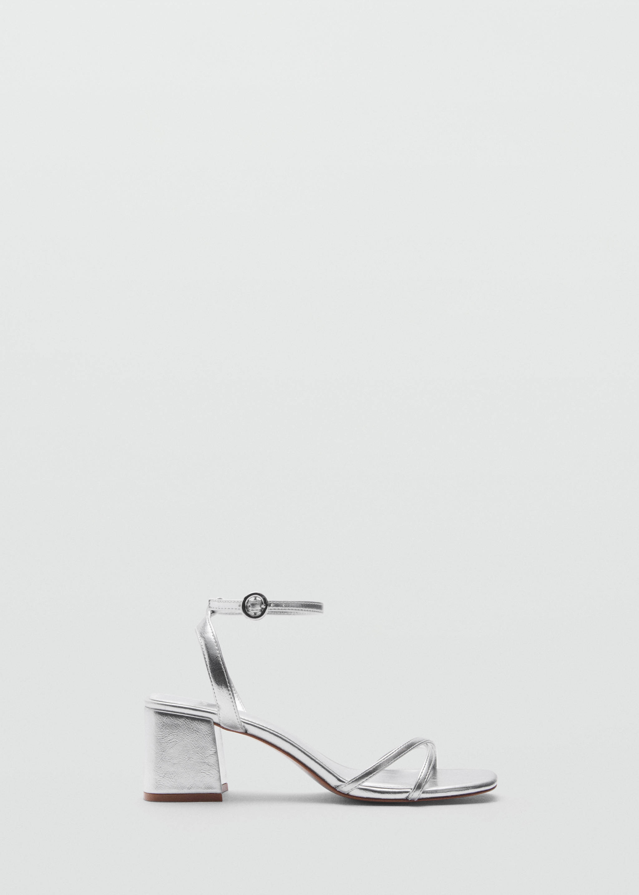 Metallic straps sandals - Article without model