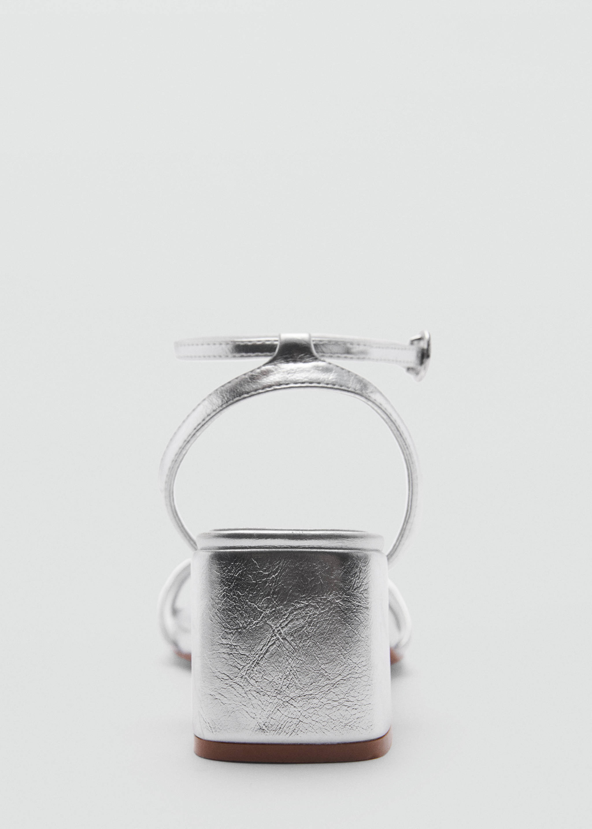 Metallic straps sandals - Details of the article 1