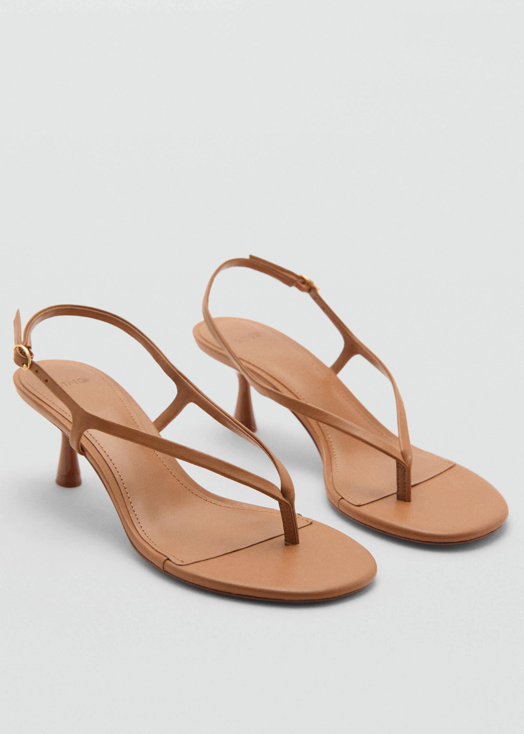 Kitten heel sandals - Medium plane