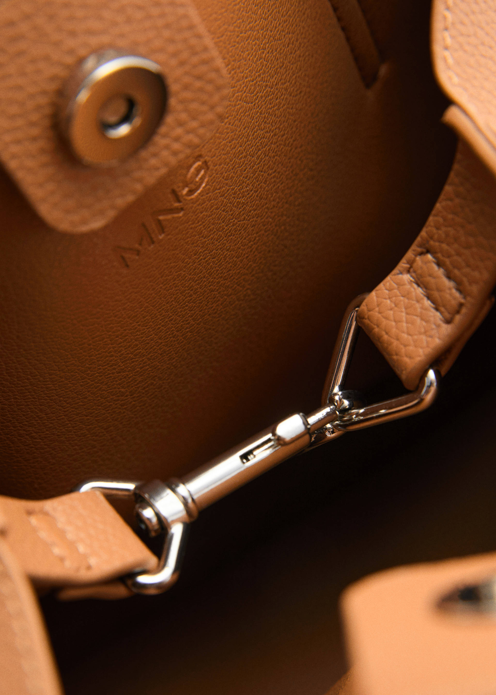 Pebbled effect shopper bag - Details of the article 3