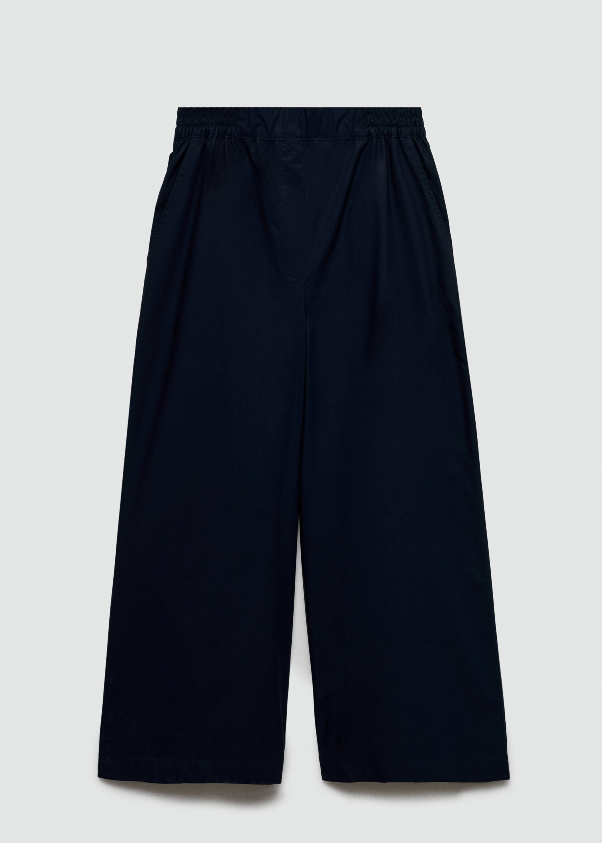 Cotton wide leg trousers - Article without model