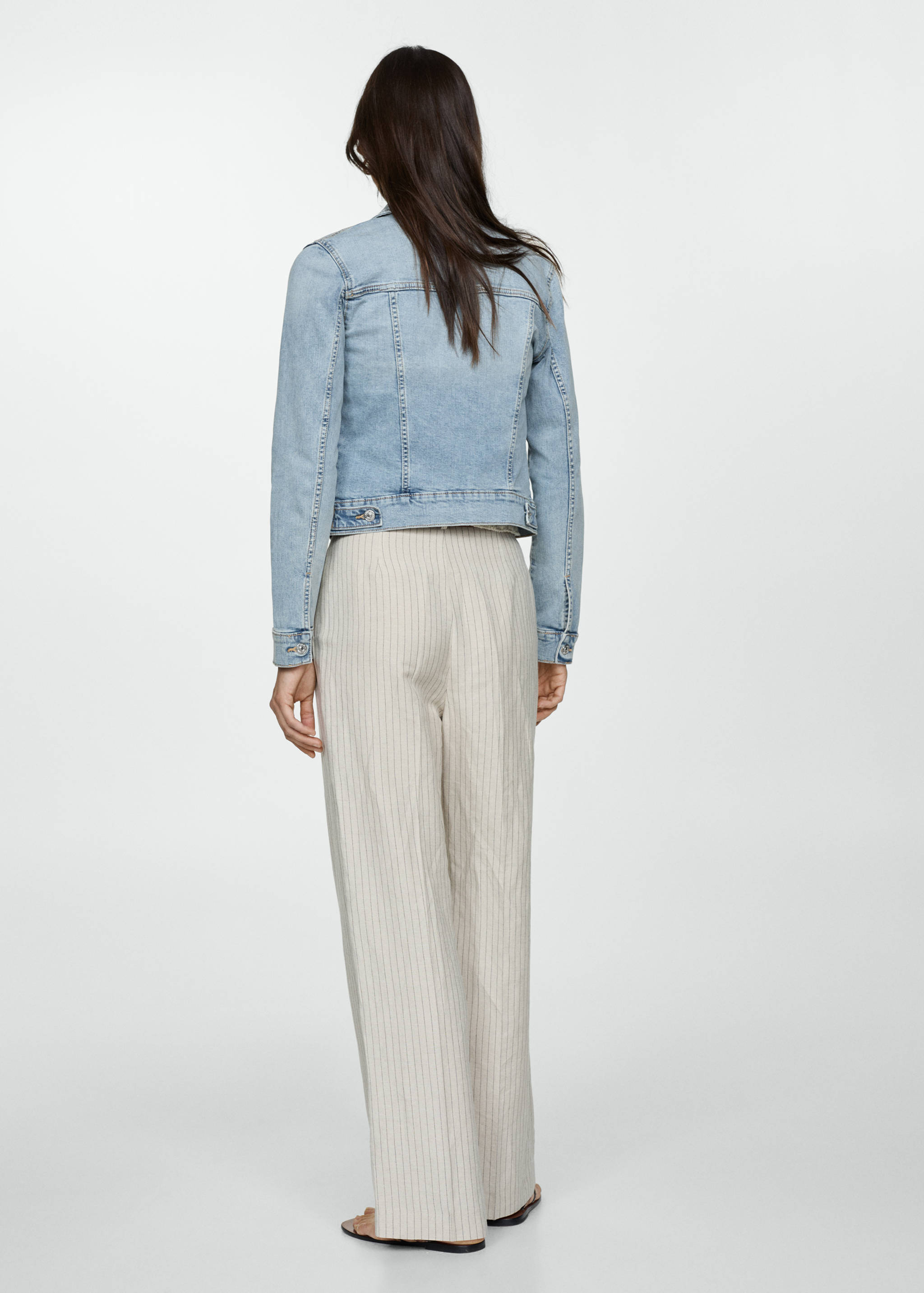 Blouson jean poches - Verso de l’article