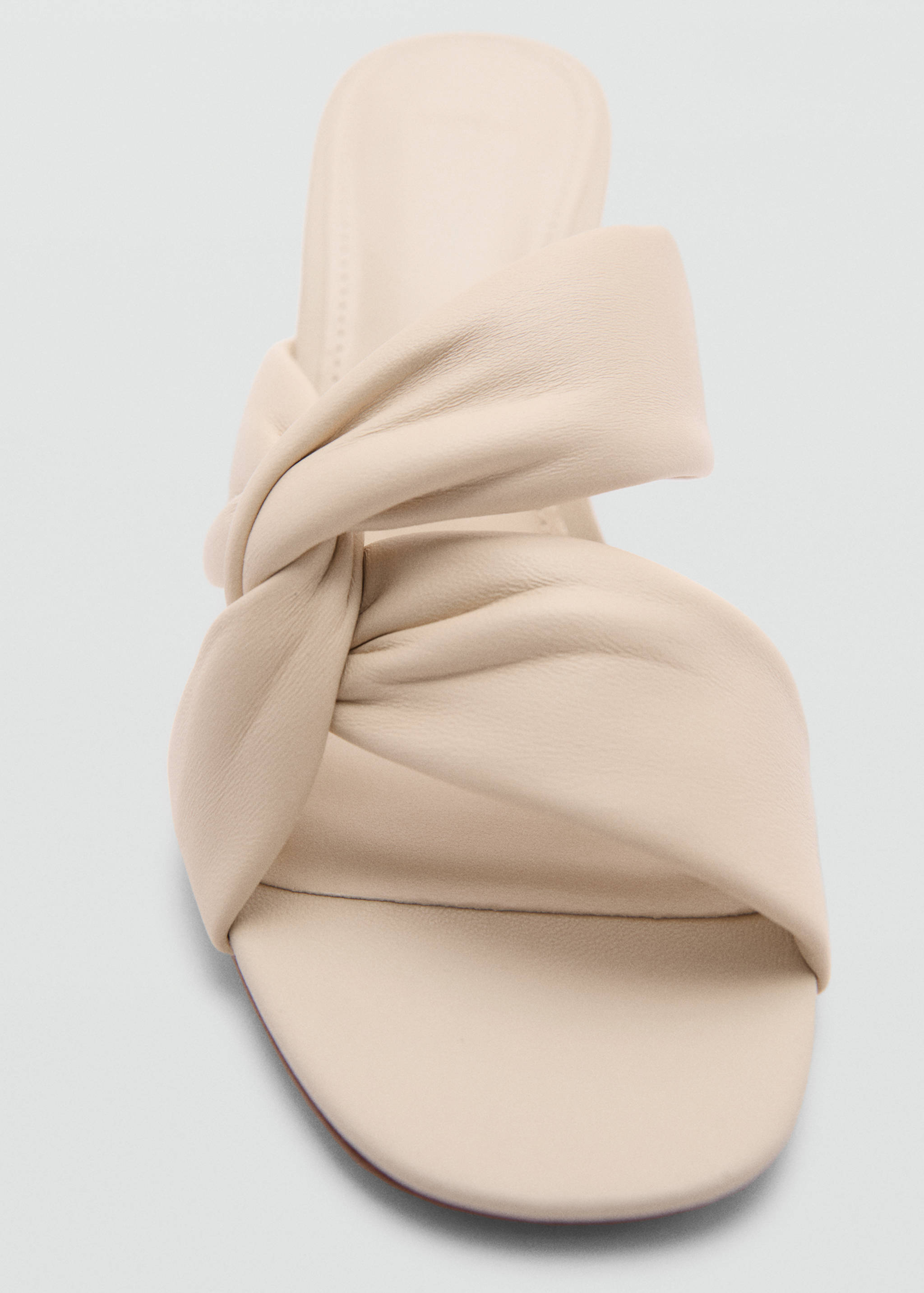 Knot leather sandals - Details of the article 2