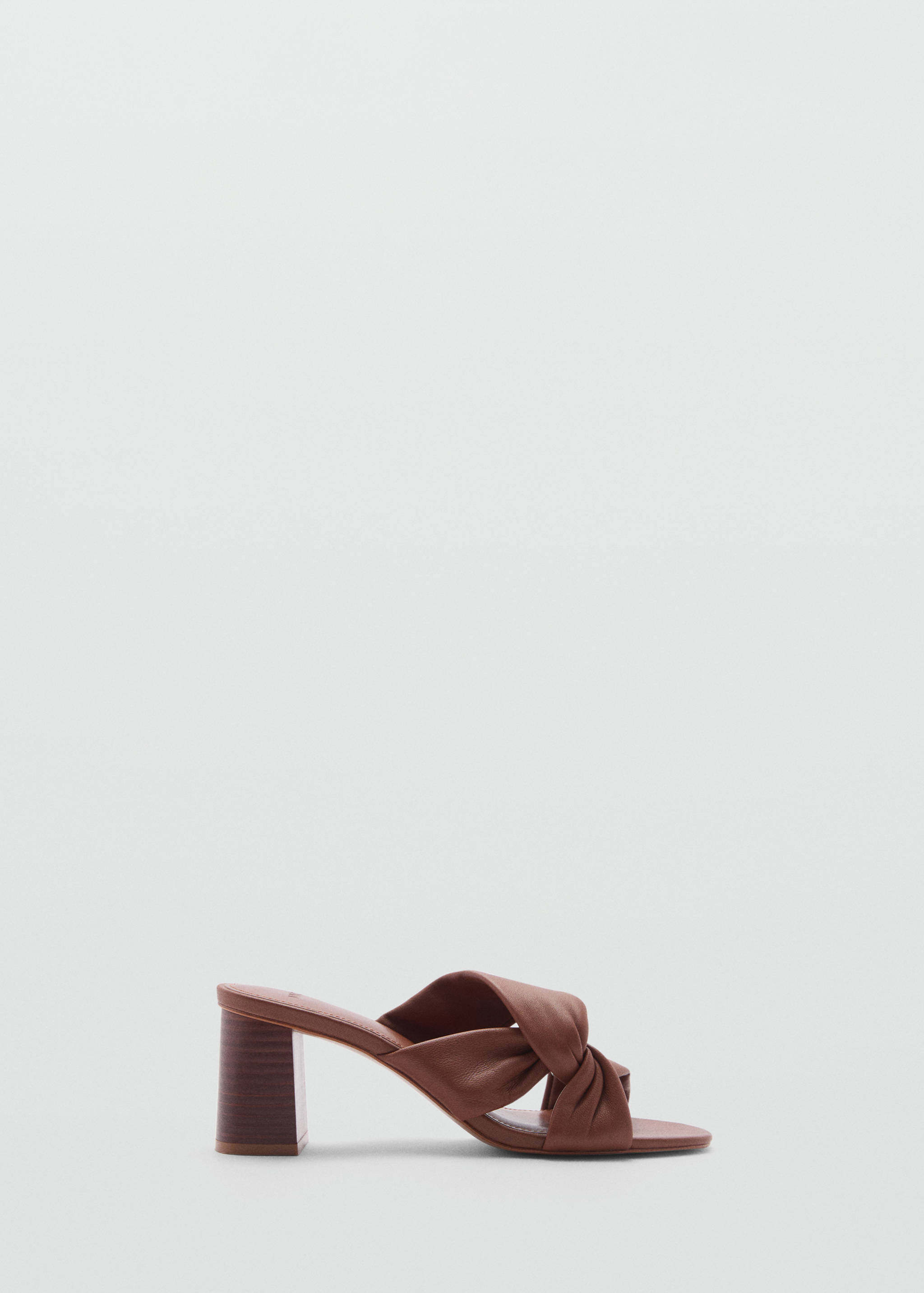 Knot leather sandals - Article without model