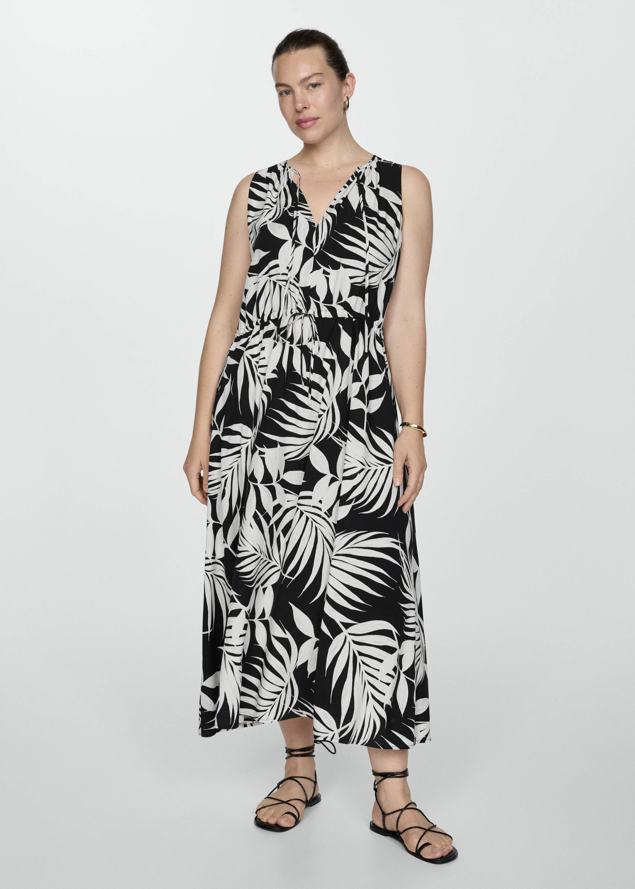 Båge tryckt klänning - Detaljer om artikeln 3