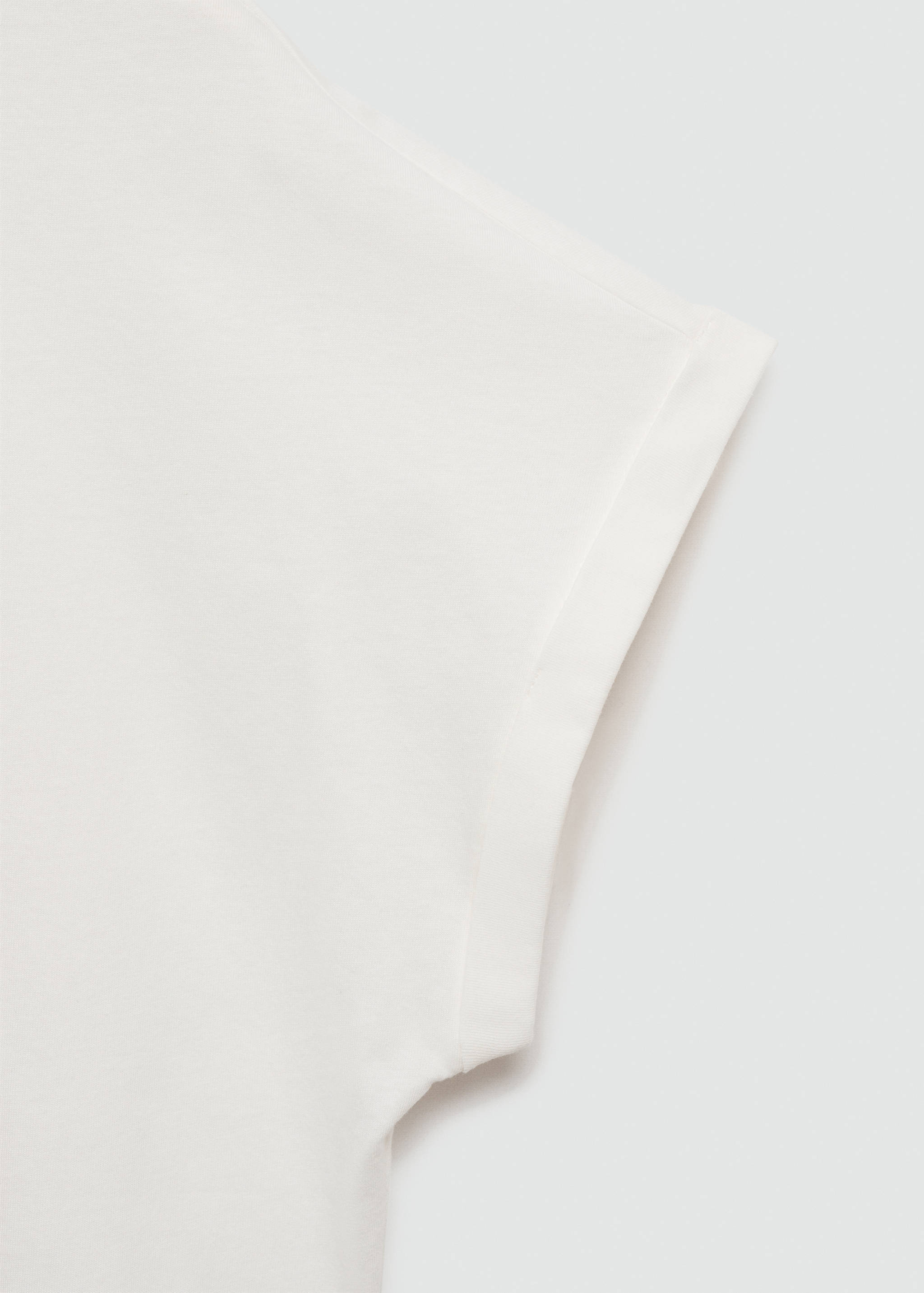 Printed cotton-blend T-shirt - Details of the article 0