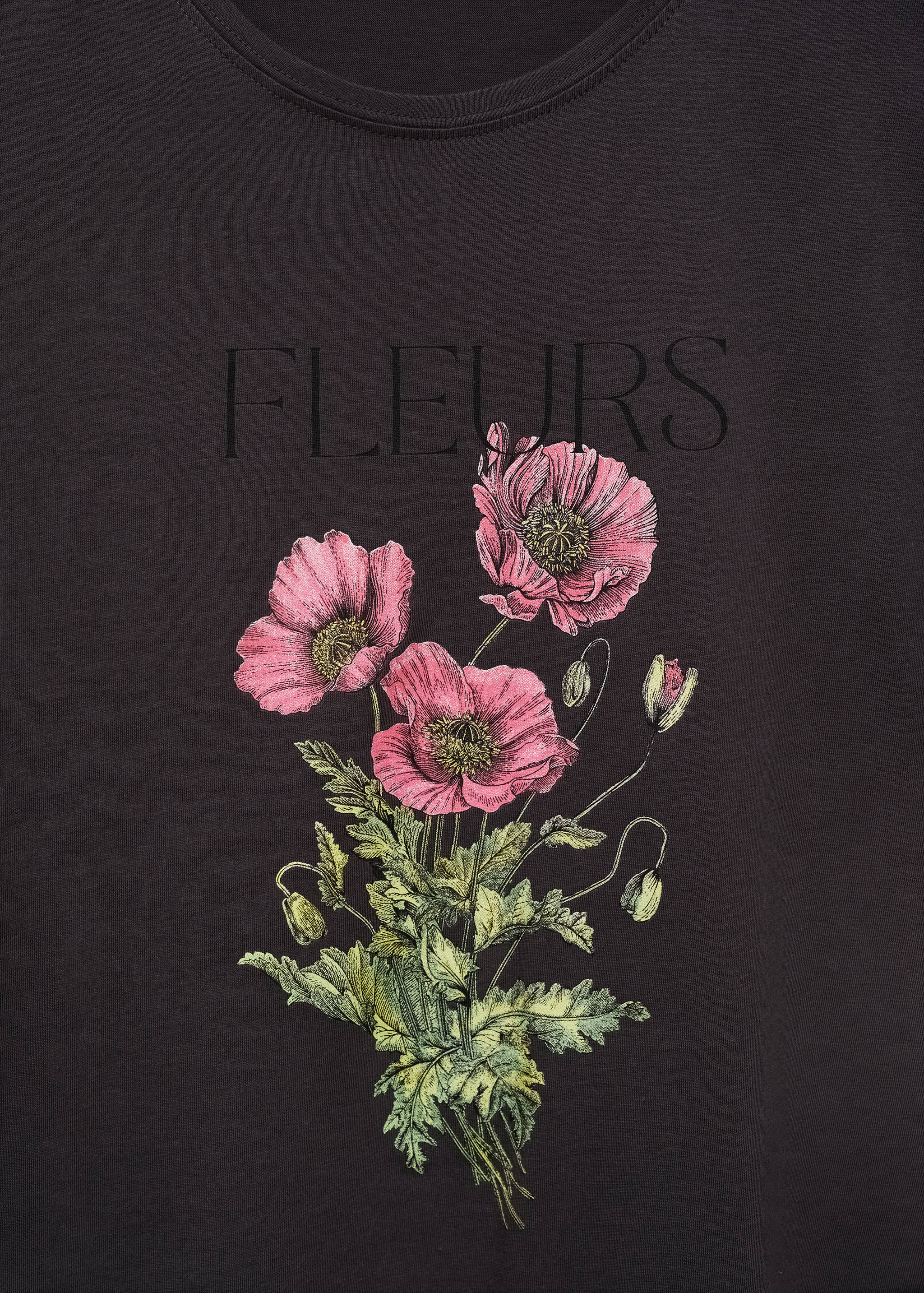 Printed cotton-blend T-shirt - Details of the article 8