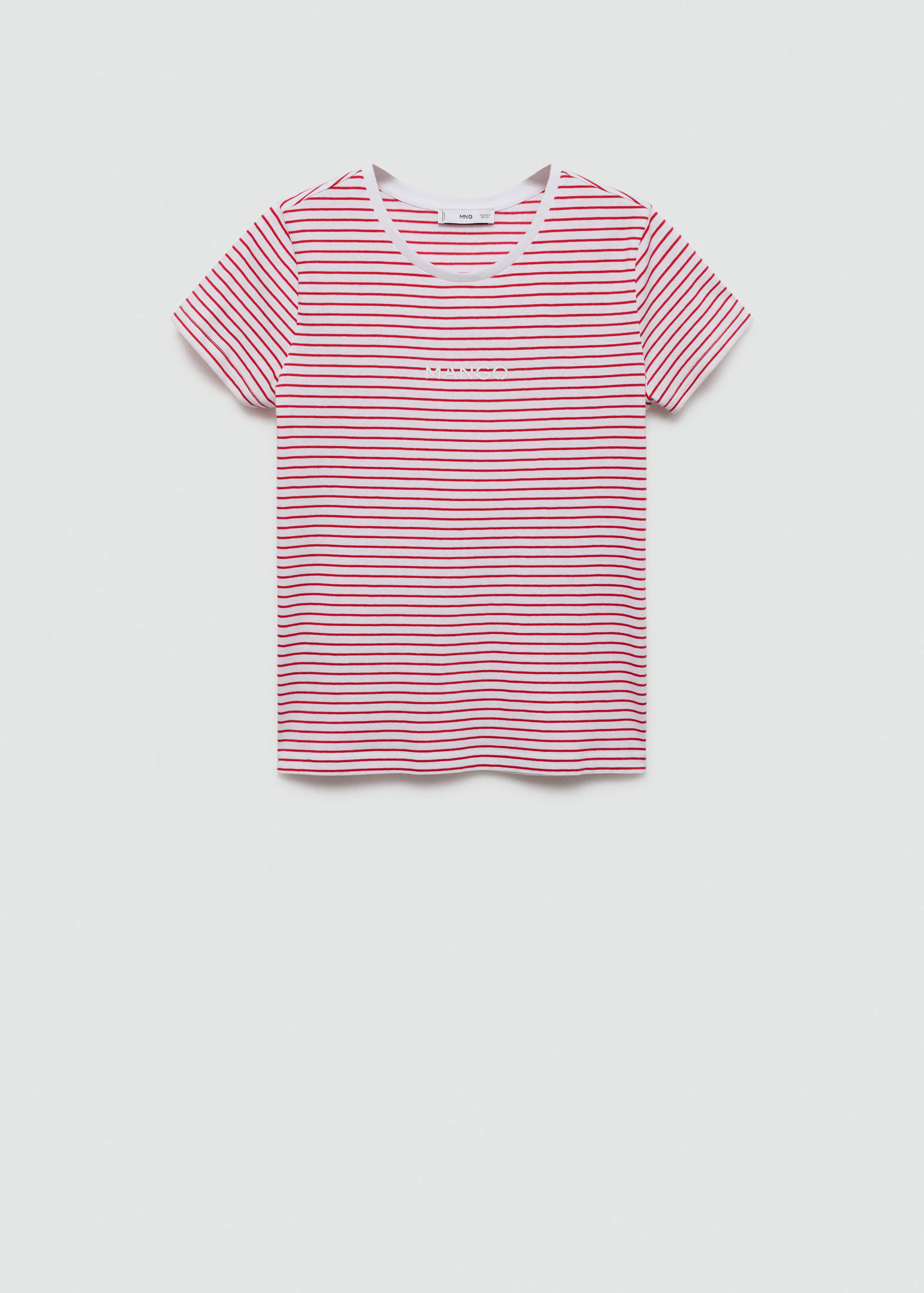 Striped logo T-shirt - Article without model