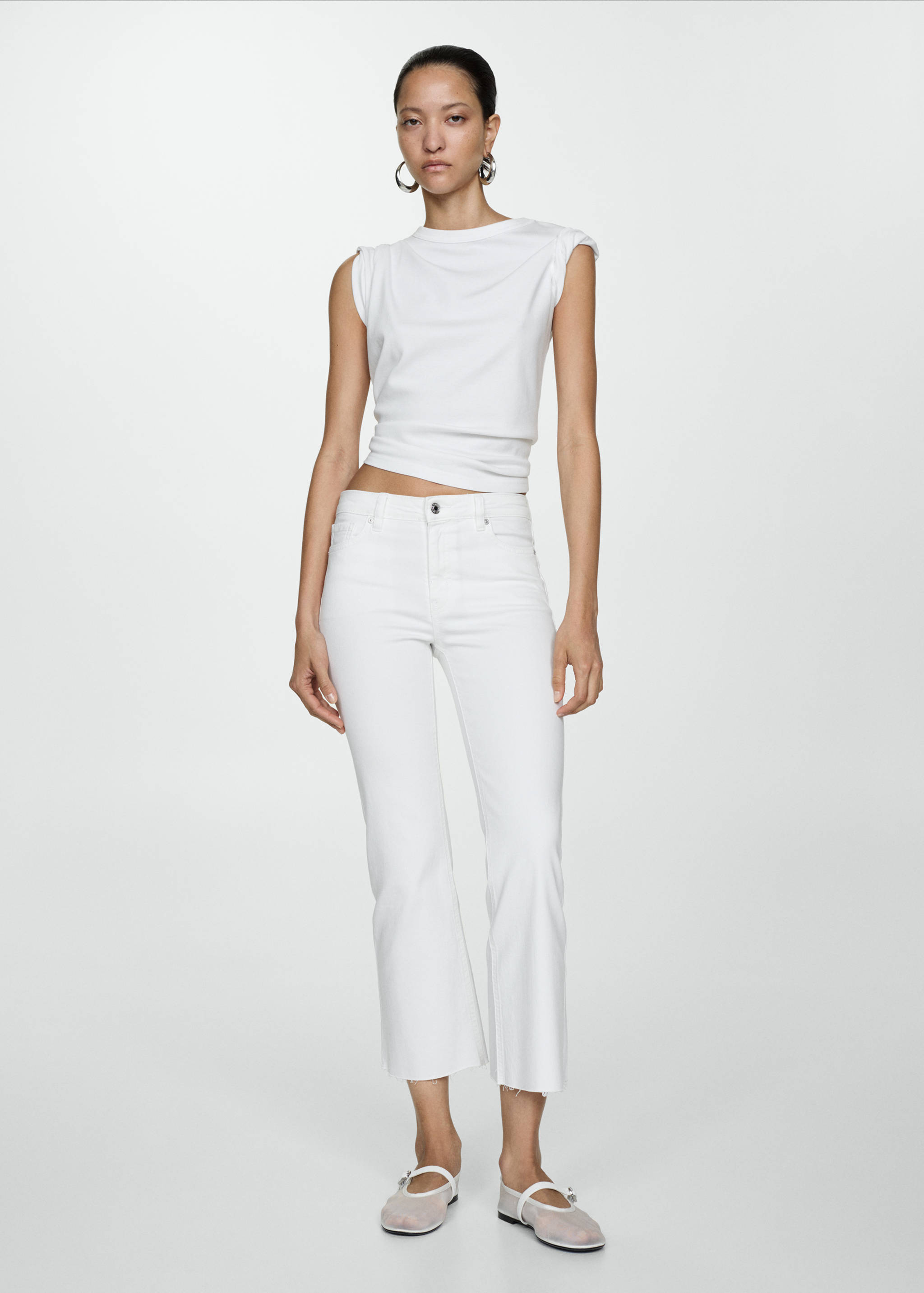 Jean Sienna flare crop - Plan général