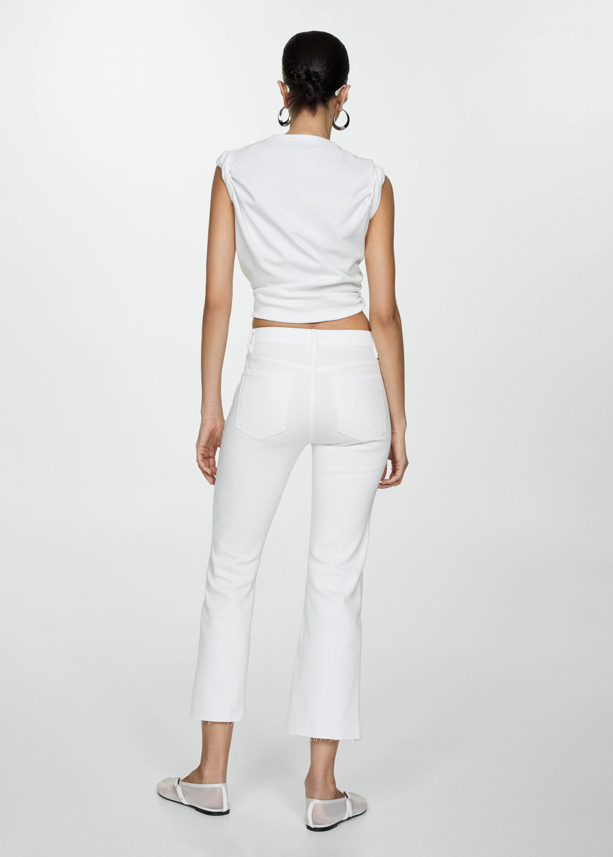 Jean Sienna flare crop - Verso de l’article