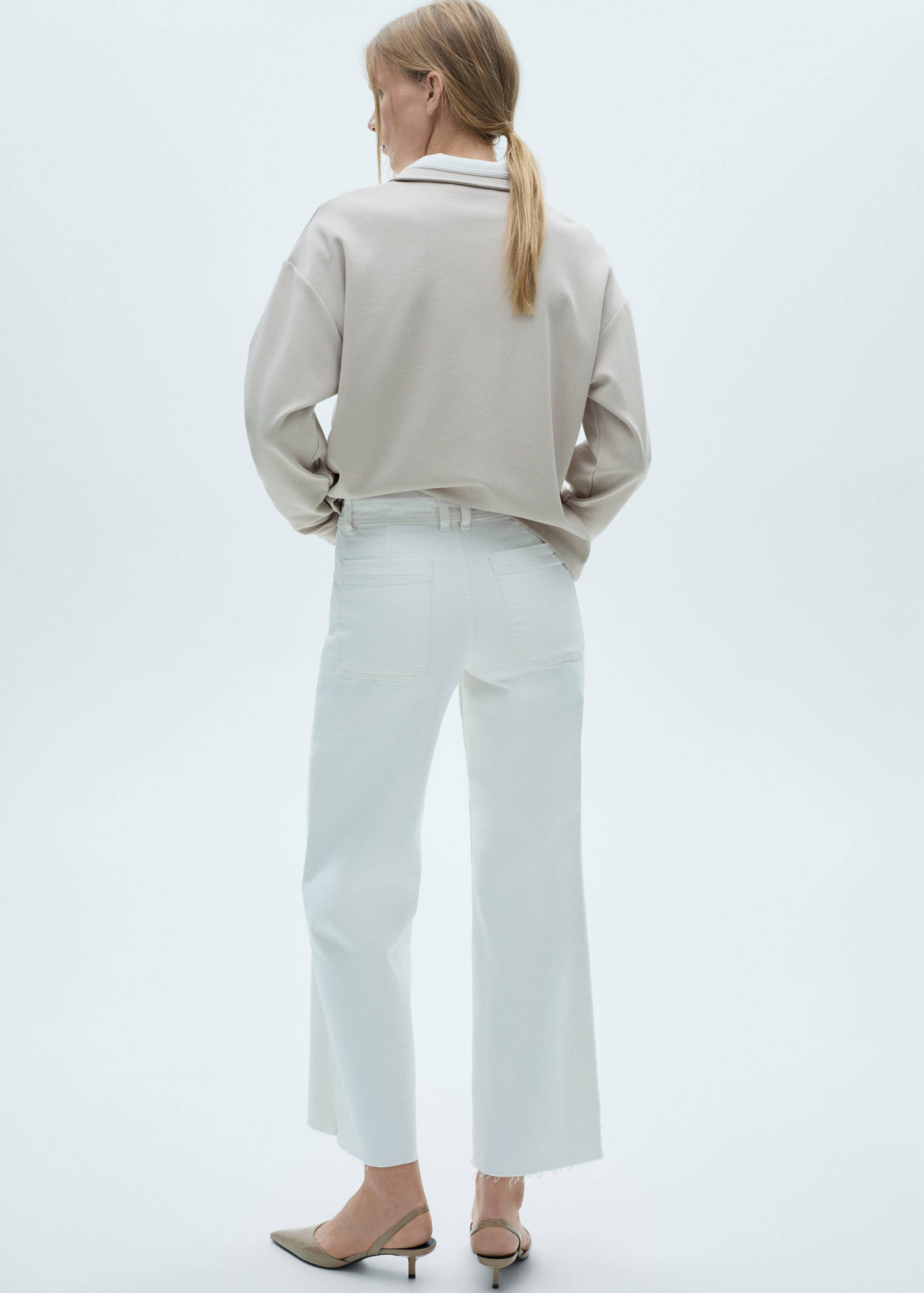 Catherin culotte high-rise jeans - Reverse of the article