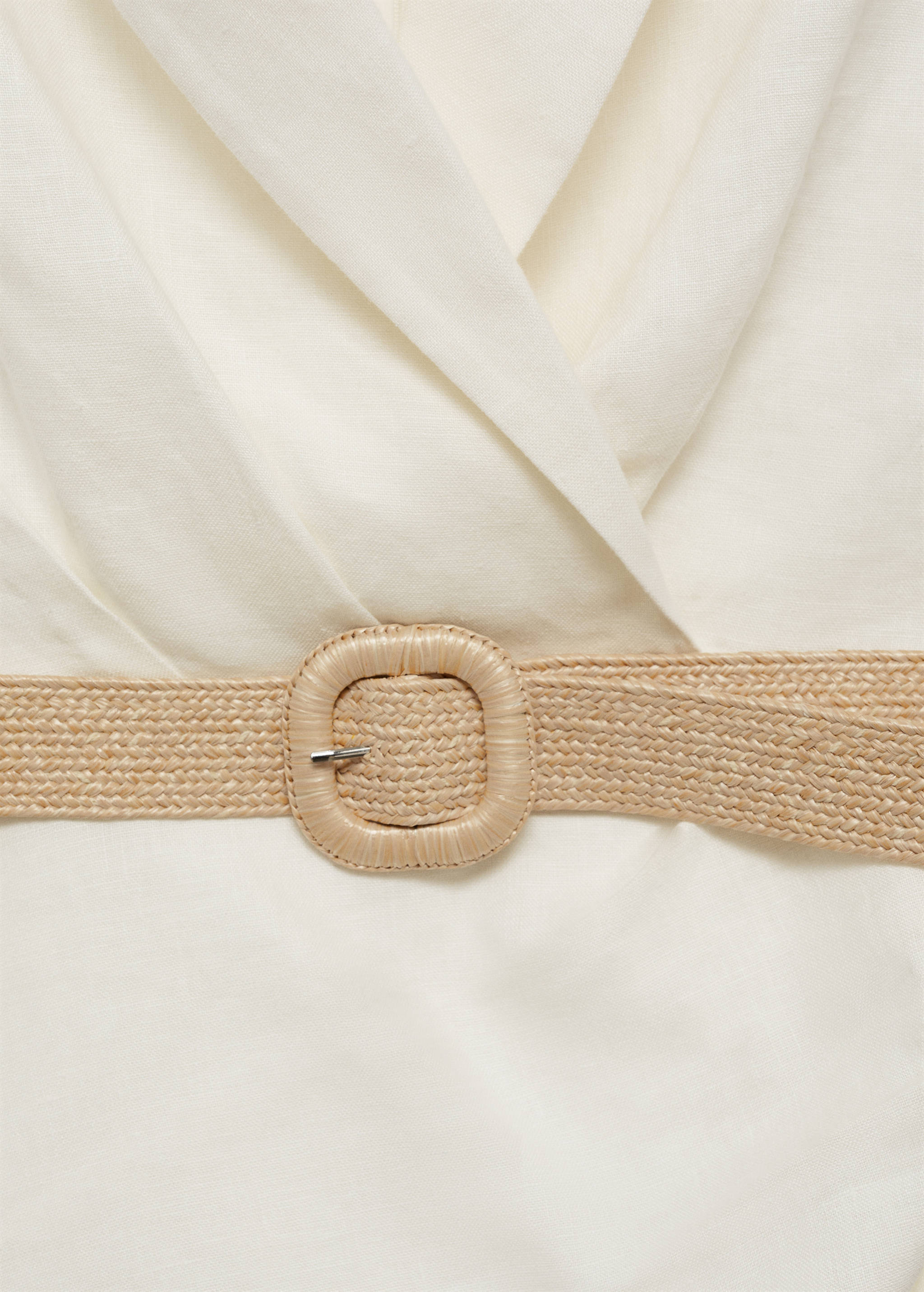 Rochie din in cu curea - Detaliu al articolului 8