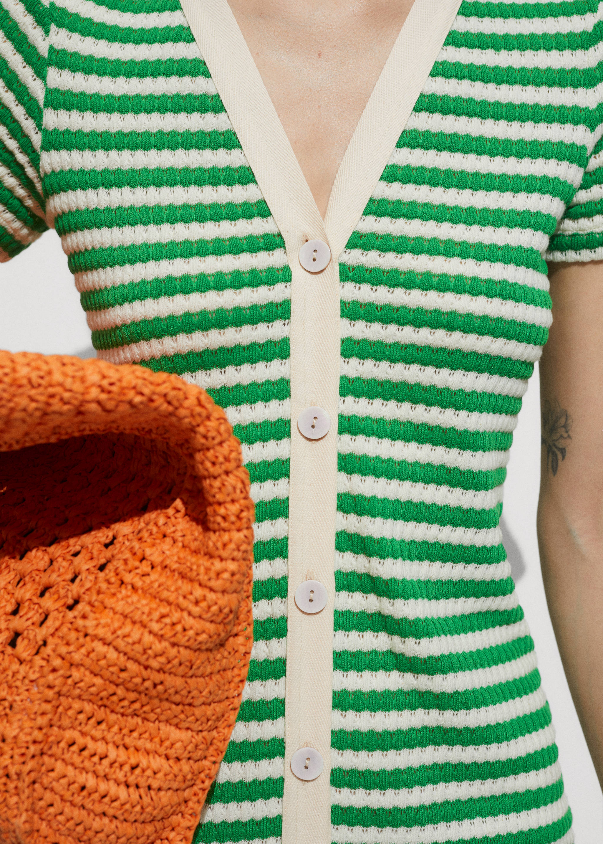 Vestido crochet botones - Detalle del artículo 6