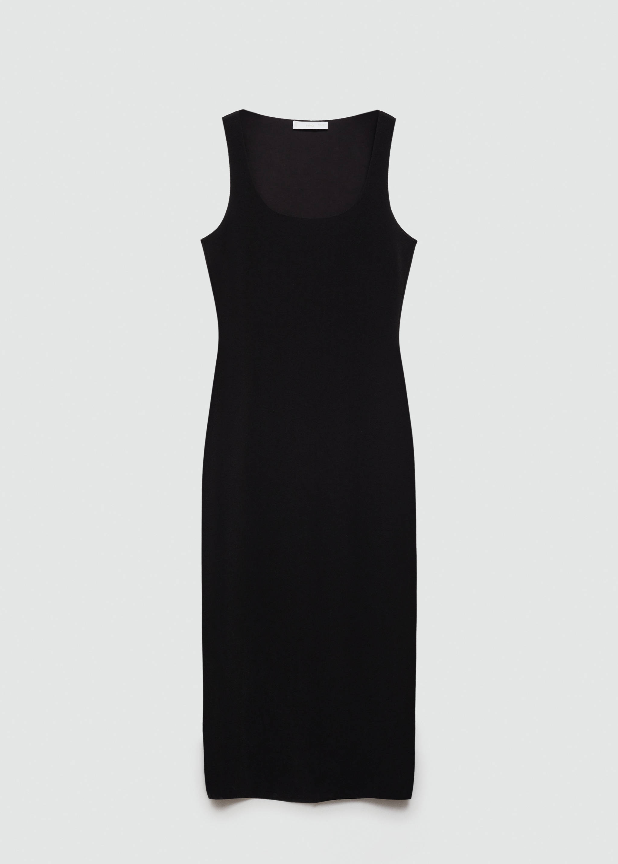 Vestido midi com alças - Artigo sem modelo