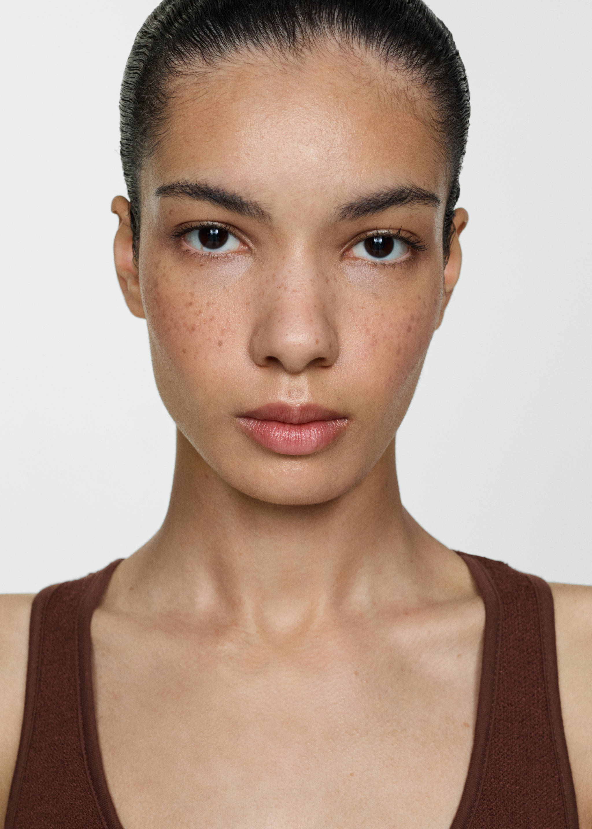 Vestido punto espalda cruzada - Detalle del artículo 1