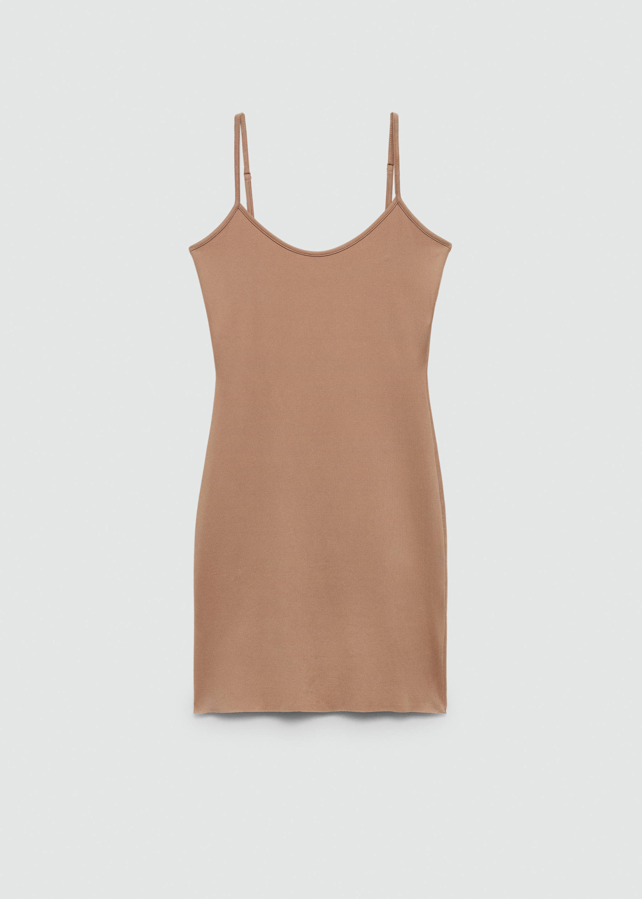 Robe fourreau courte bretelles - Article sans modèle