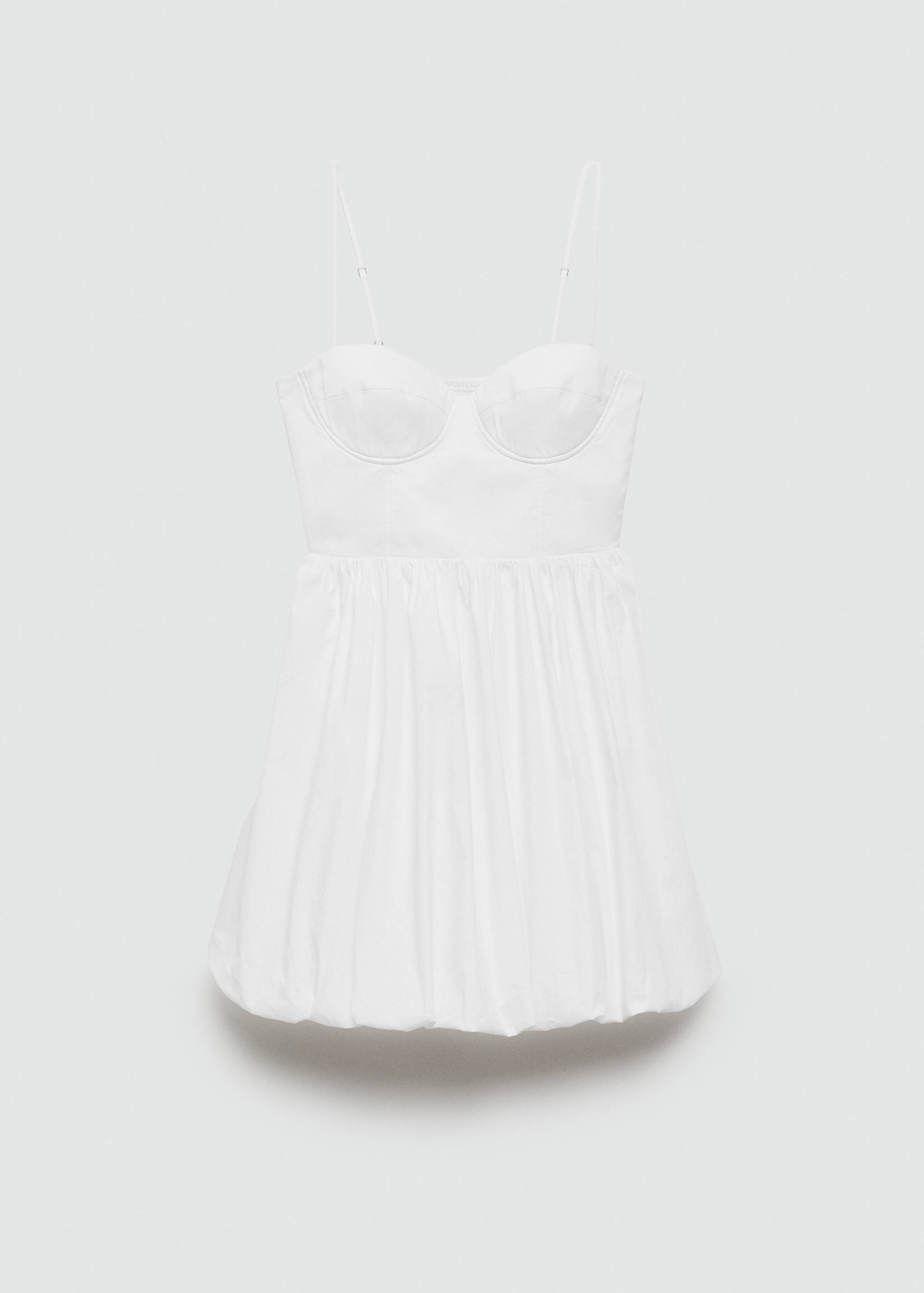 Vestido corto evasé - Artículo sin modelo