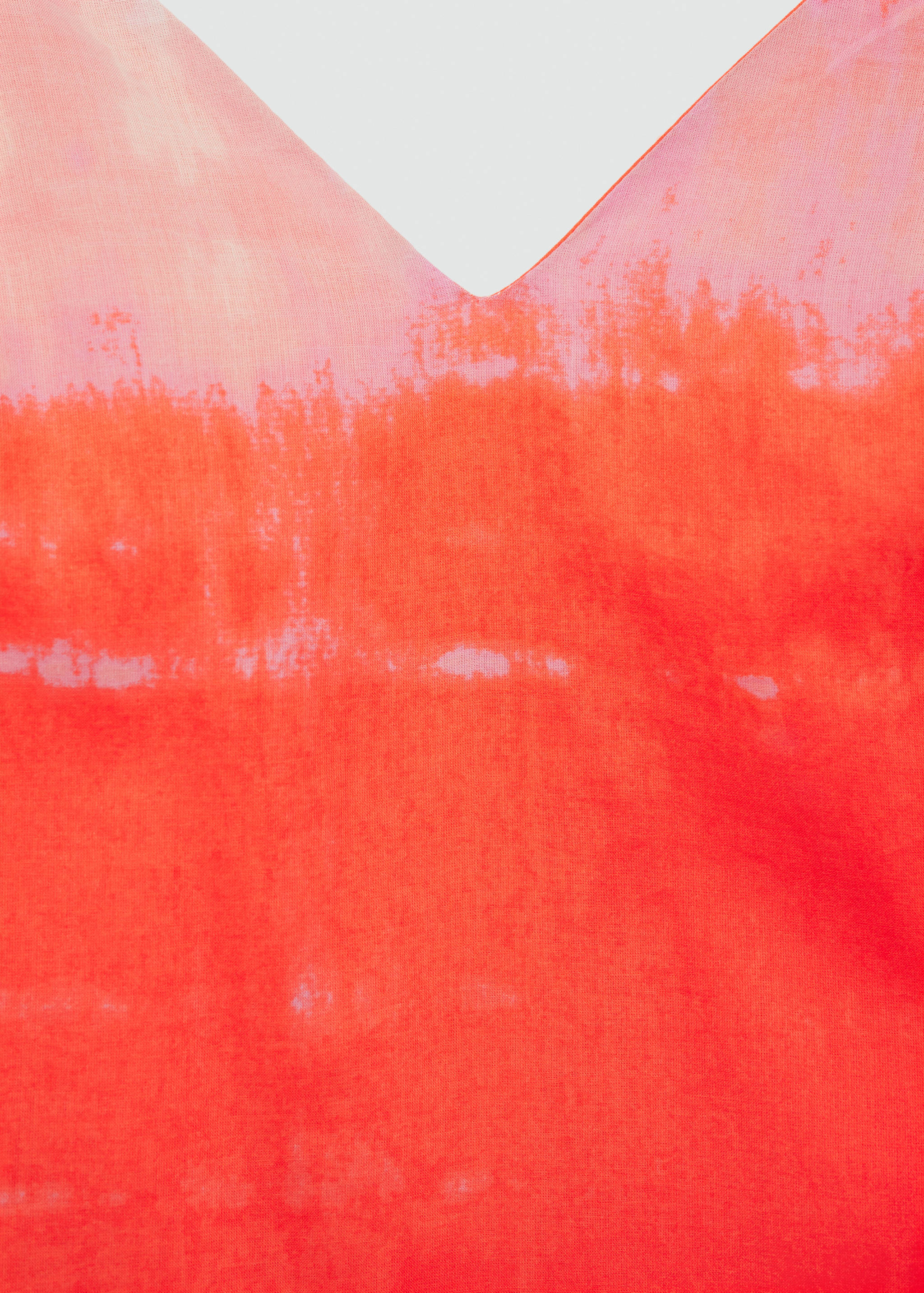 Vestido estampado volante - Detalle del artículo 8