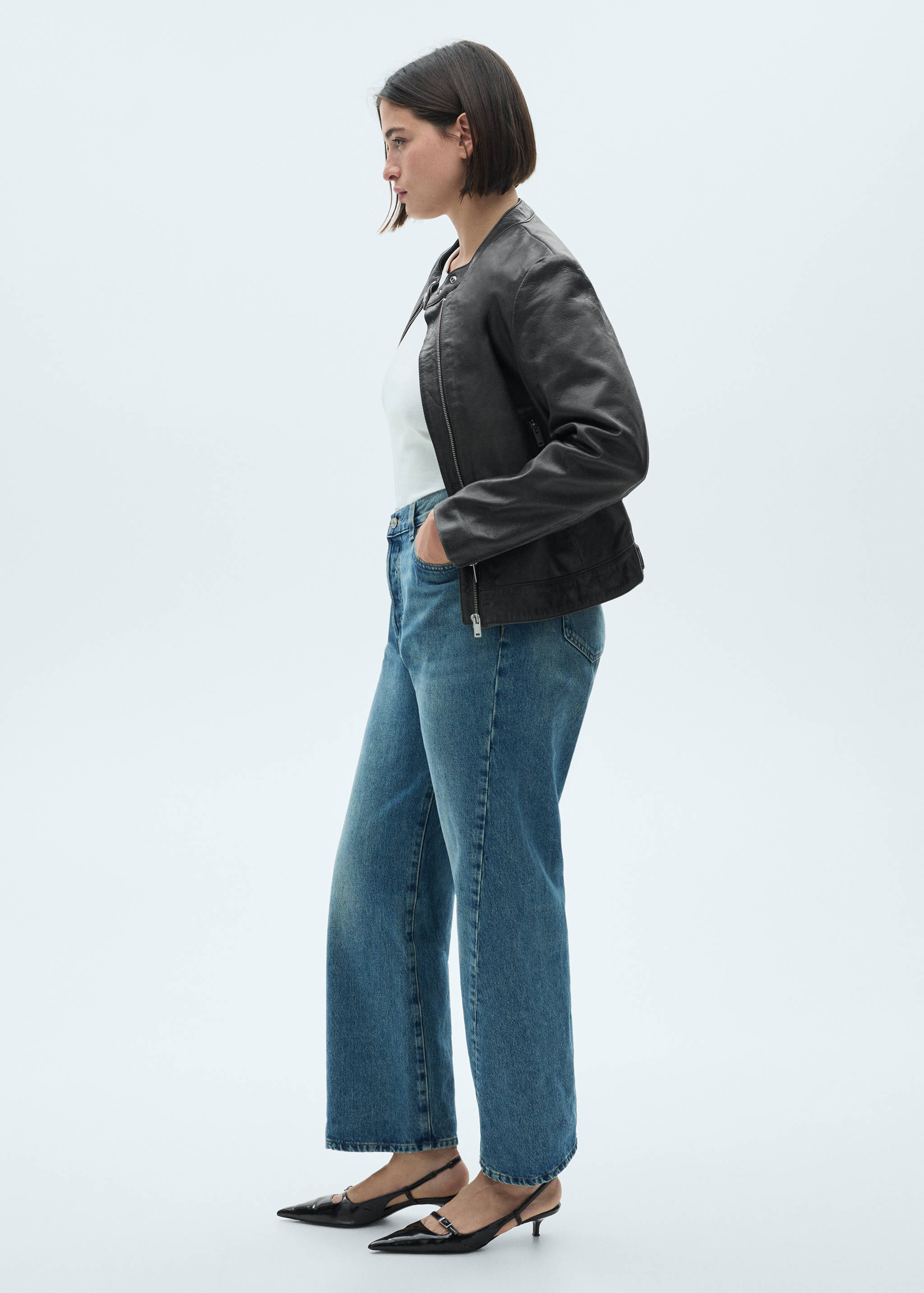 100% leather jacket - Details of the article 3