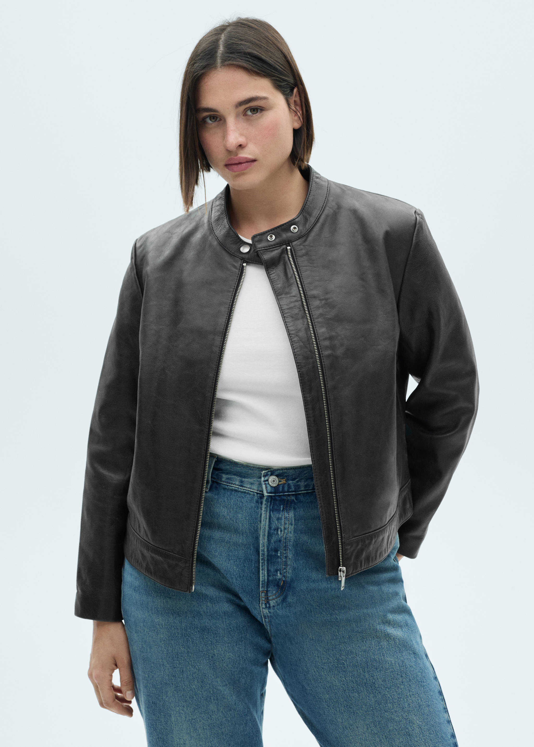 100% leather jacket - Details of the article 5