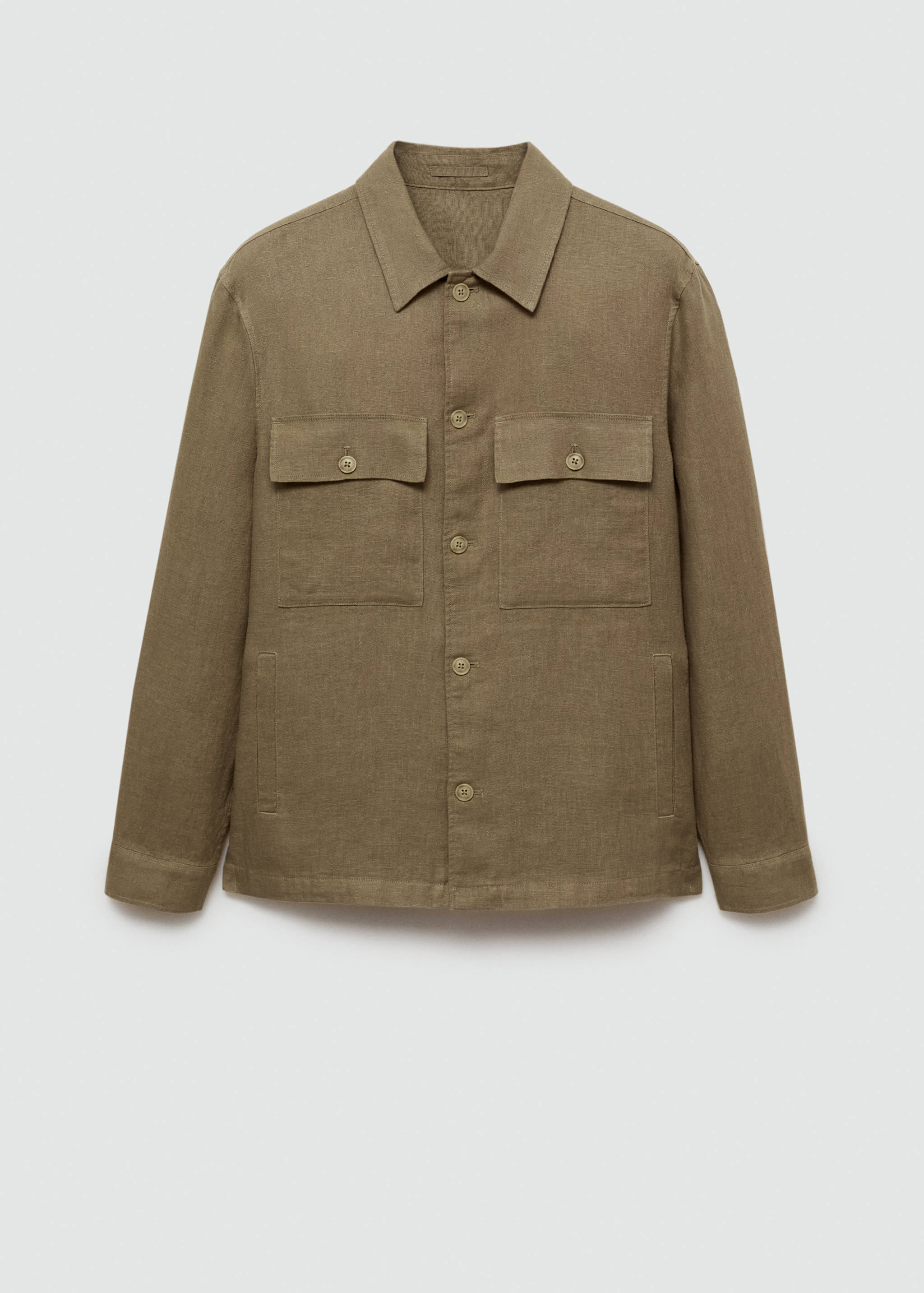 Sobrecamisa 100% lli butxaques - Article sense model