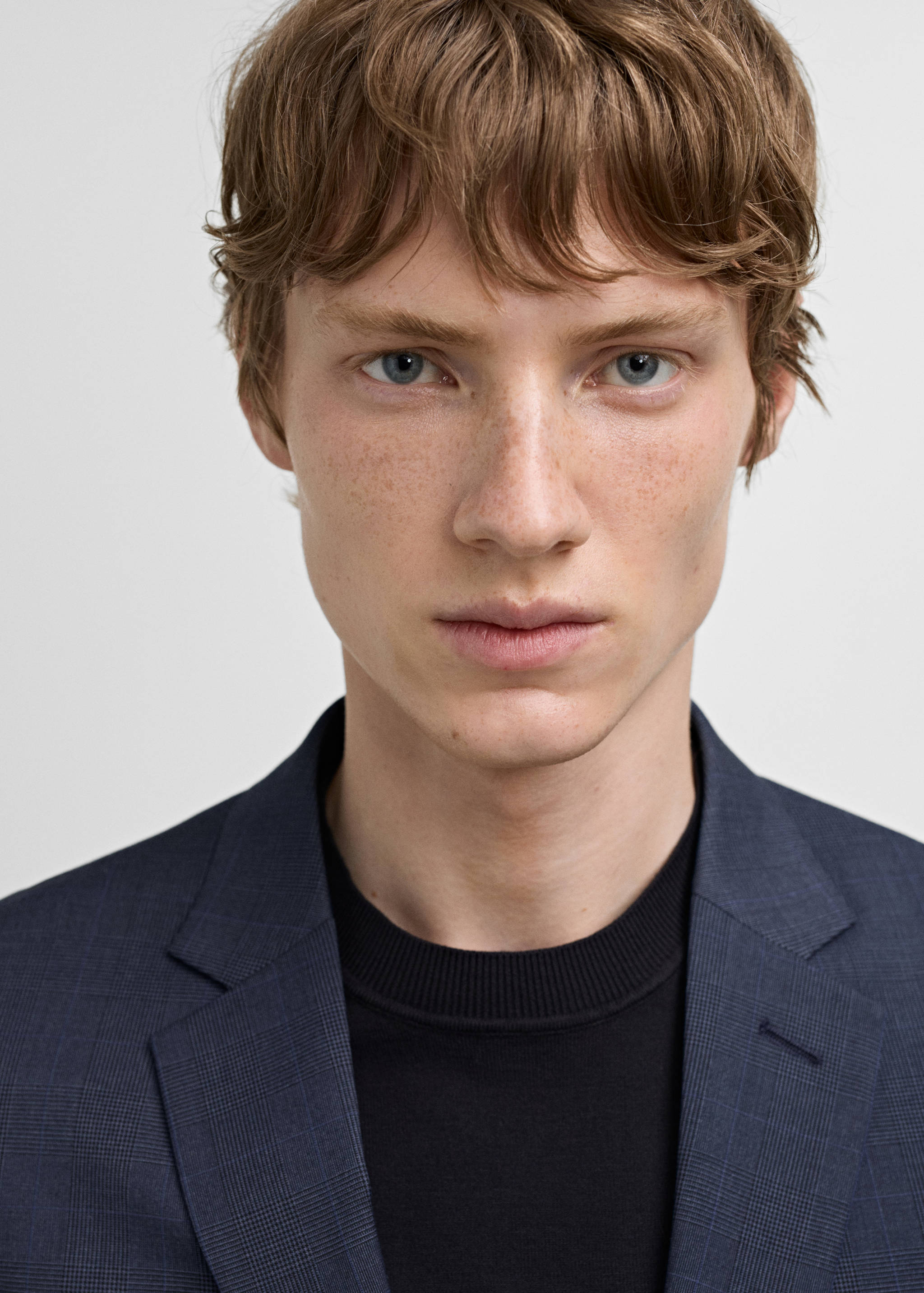 Super slim-fit suit jacket in stretch fabric - Details of the article 1