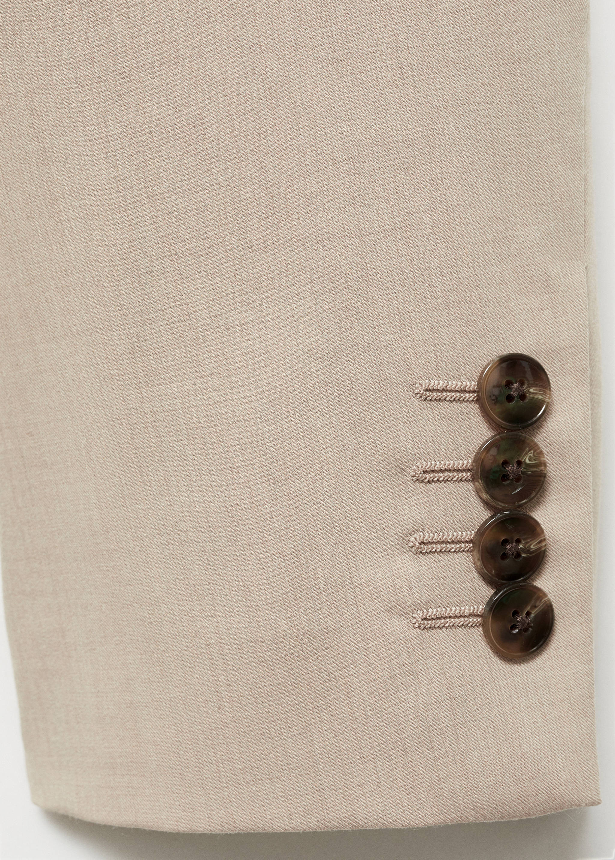 Super slim-fit suit jacket in stretch fabric - Details of the article 8