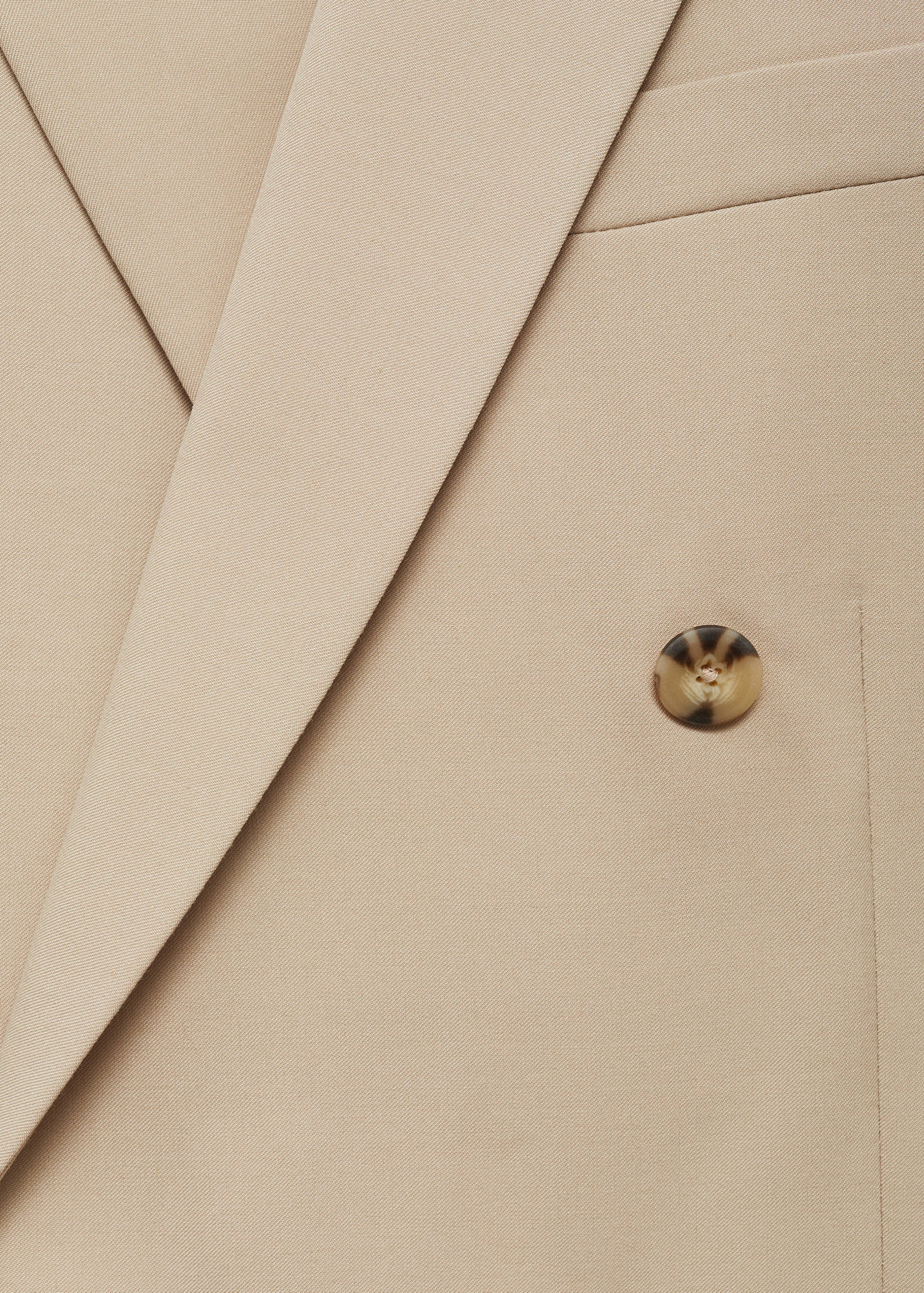 Double-breasted regular-fit suit jacket - Details of the article 8