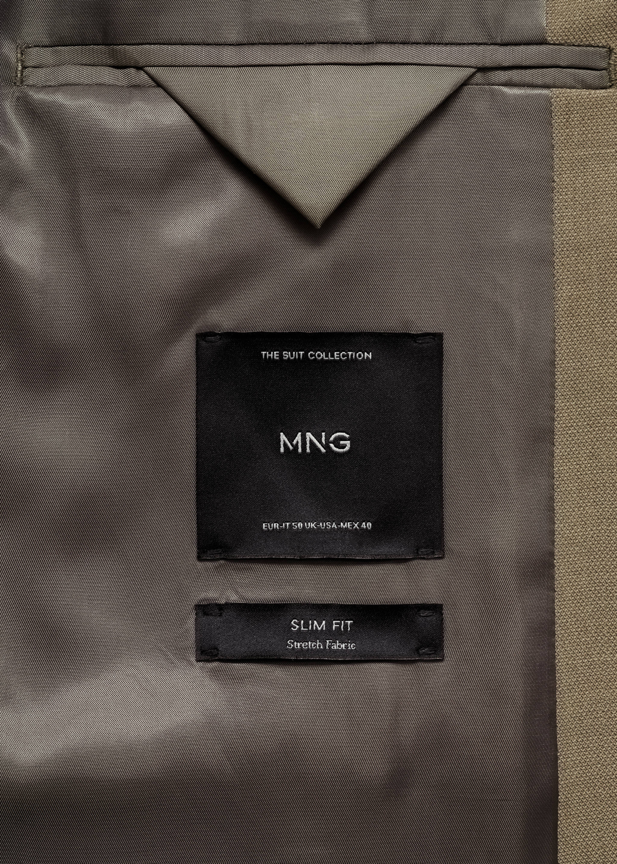 Slim Fit-Anzugjacke aus Comfort-Stretch-Gewebe - Detail des Artikels 0