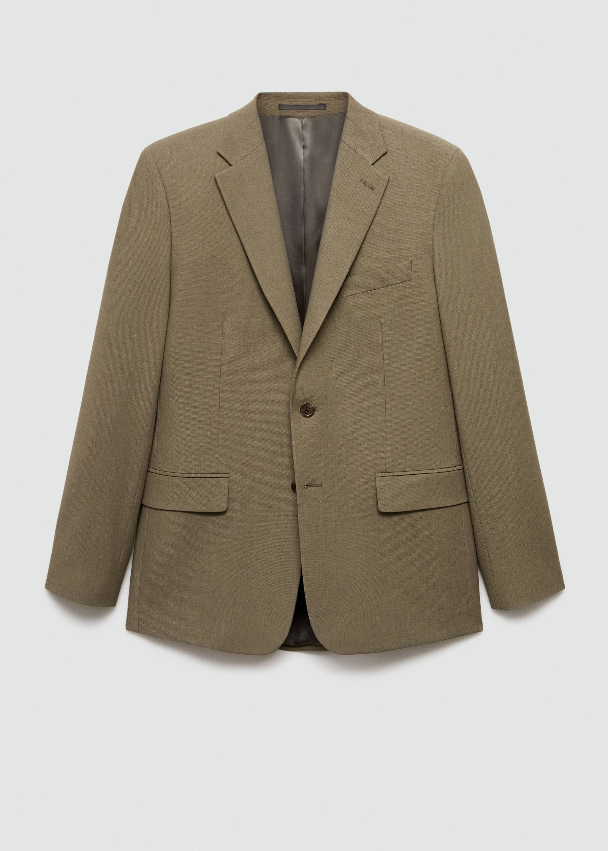Stretch-fabric slim-fit suit jacket - Article without model