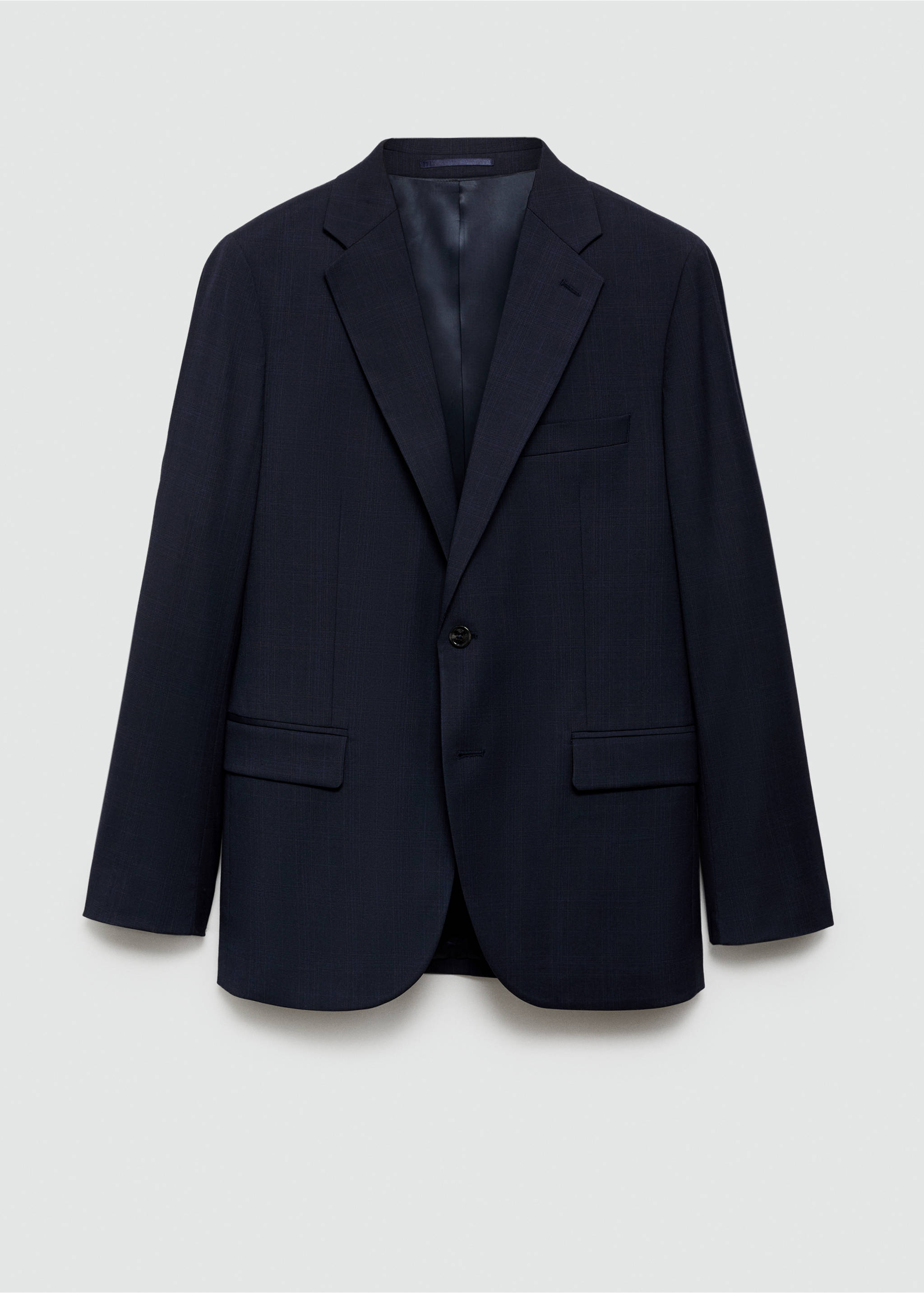 Milan slim-fit suit jacket - Article without model, Dark Navy. Ref: 77010584-00.