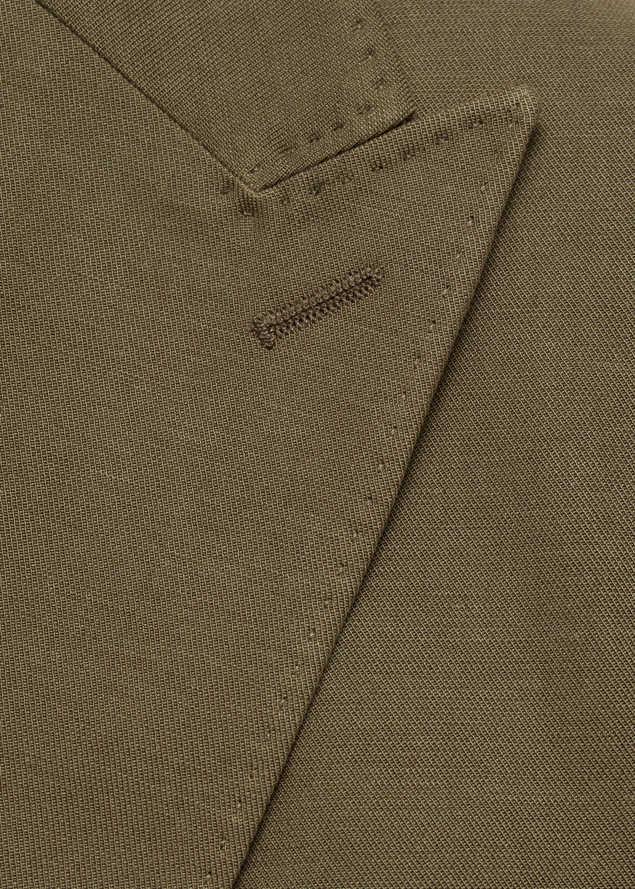 Slim-fit Tencel™ blend suit jacket - Details of the article 8