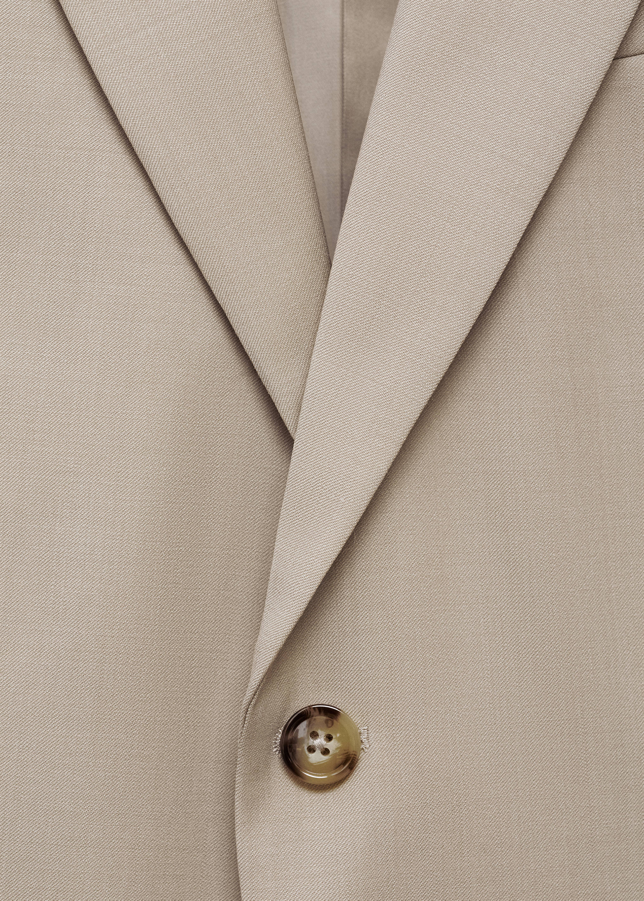100% virgin wool slim-fit suit jacket - Details of the article 8