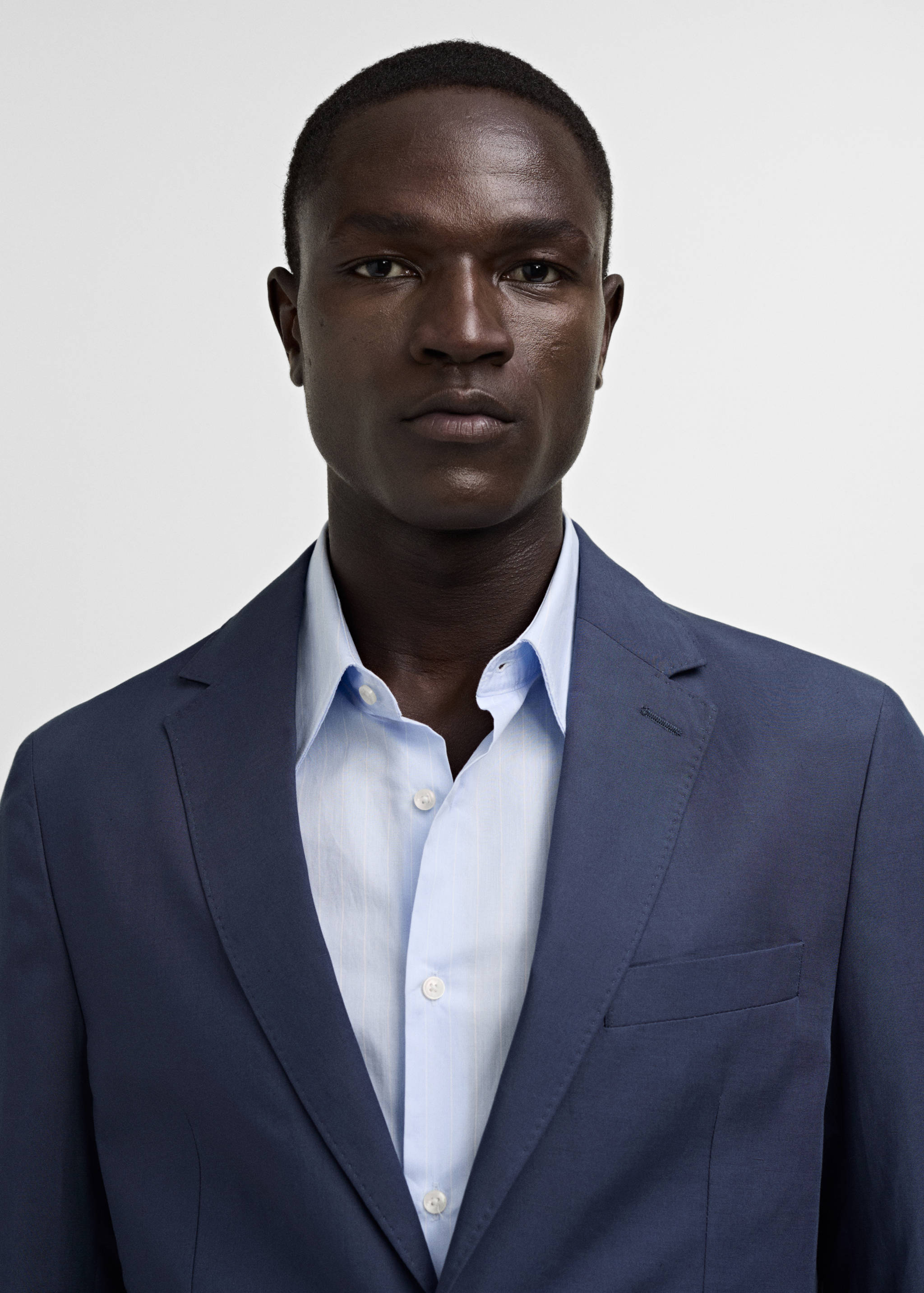 Slim Fit-Anzugjacke aus Comfort-Stretch-Gewebe - Detail des Artikels 1