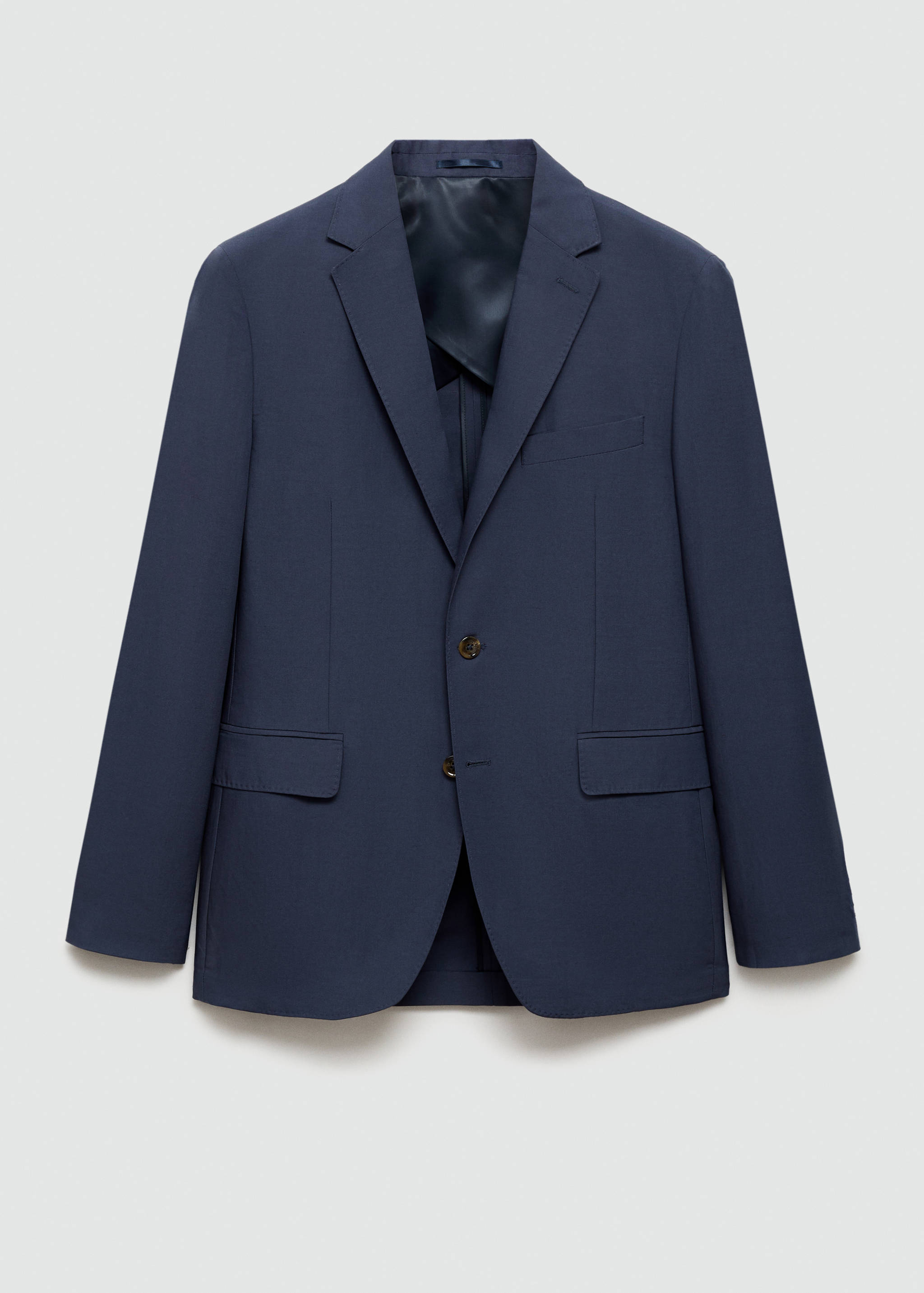 Stretch-fabric slim-fit suit jacket - Article without model