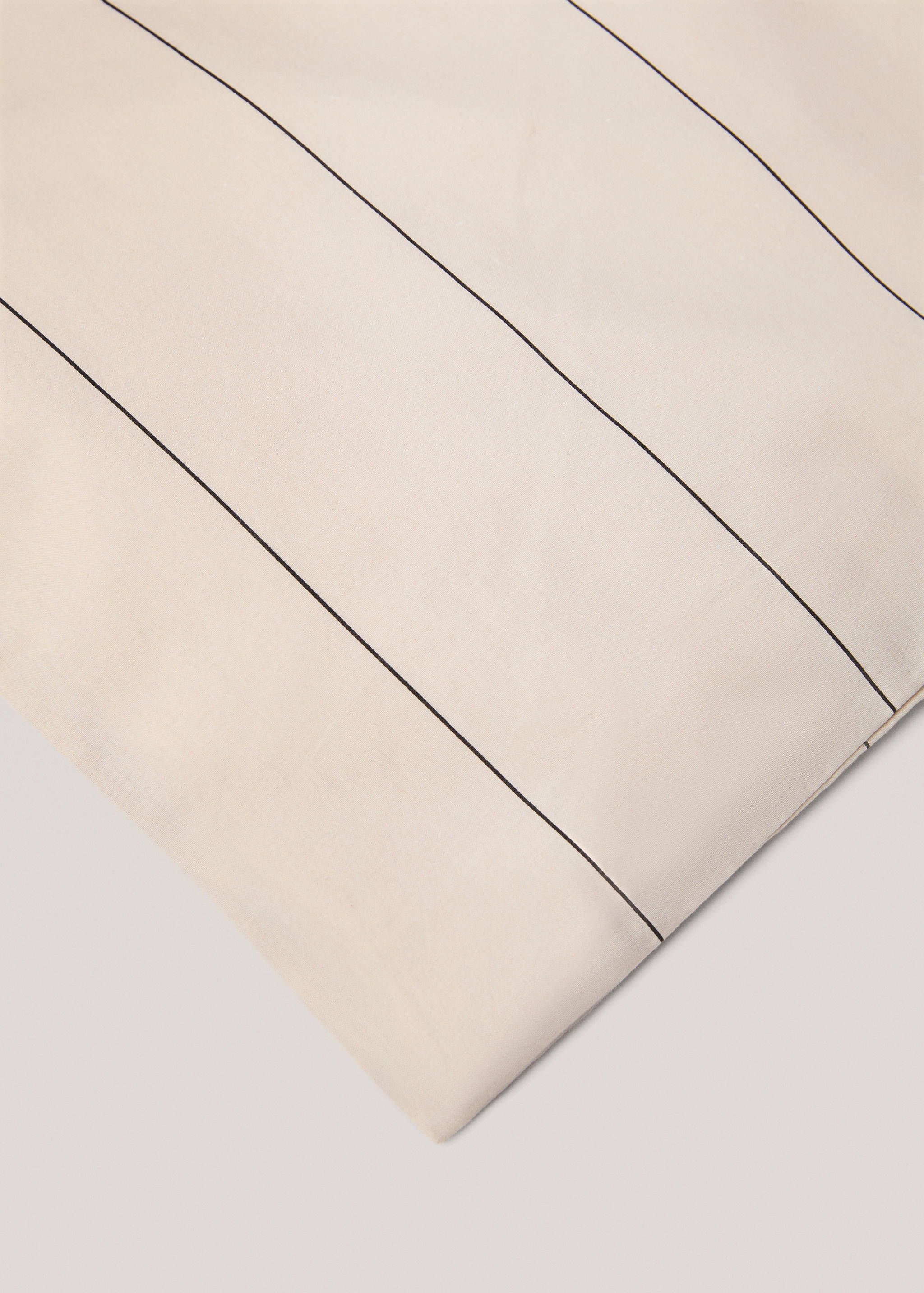 Gestreifter Bettbezug aus 100 % Baumwolle für 90 cm Bett - Detail des Artikels 3