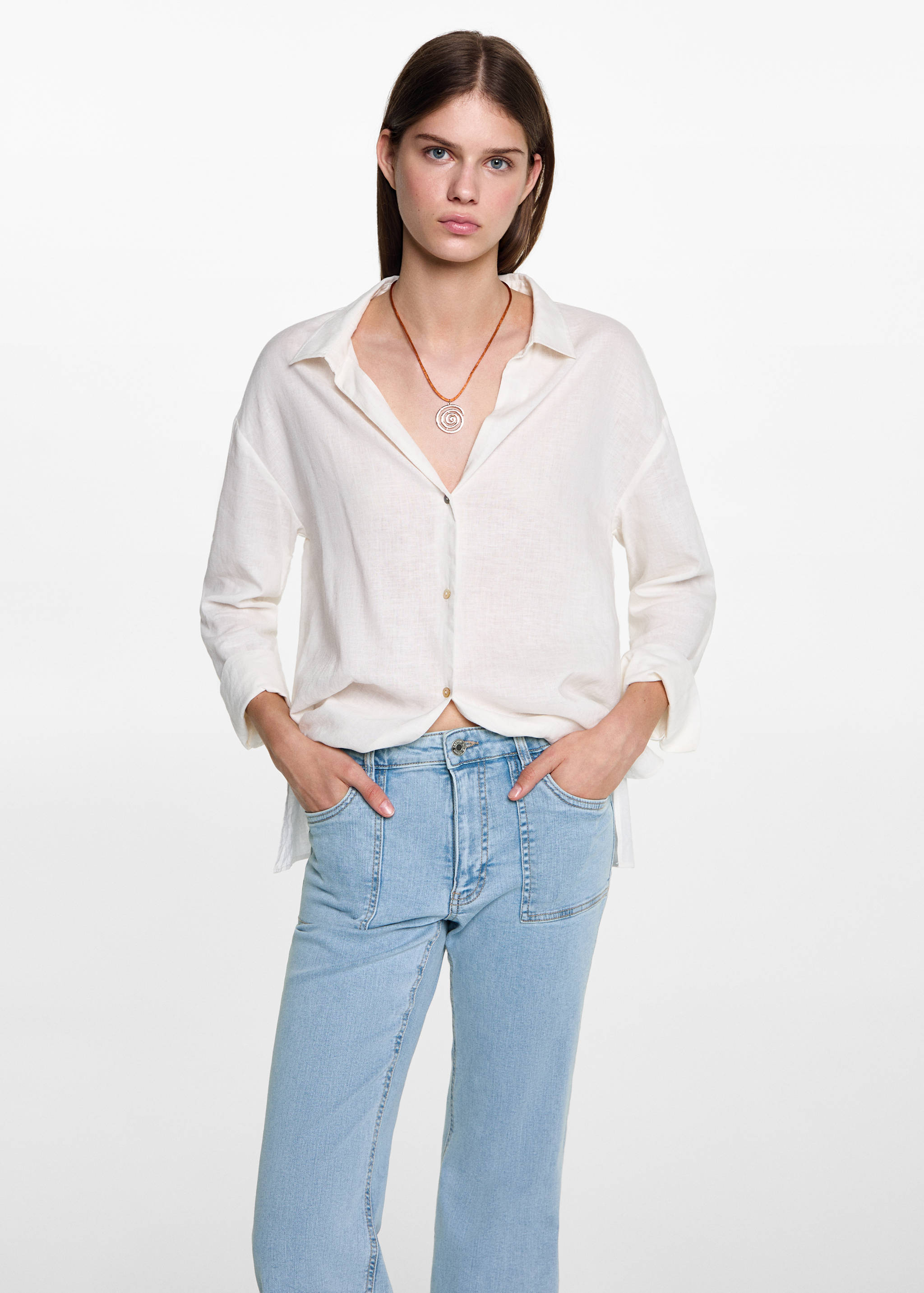 Flared Jeans mit Taschen - Detail des Artikels 1