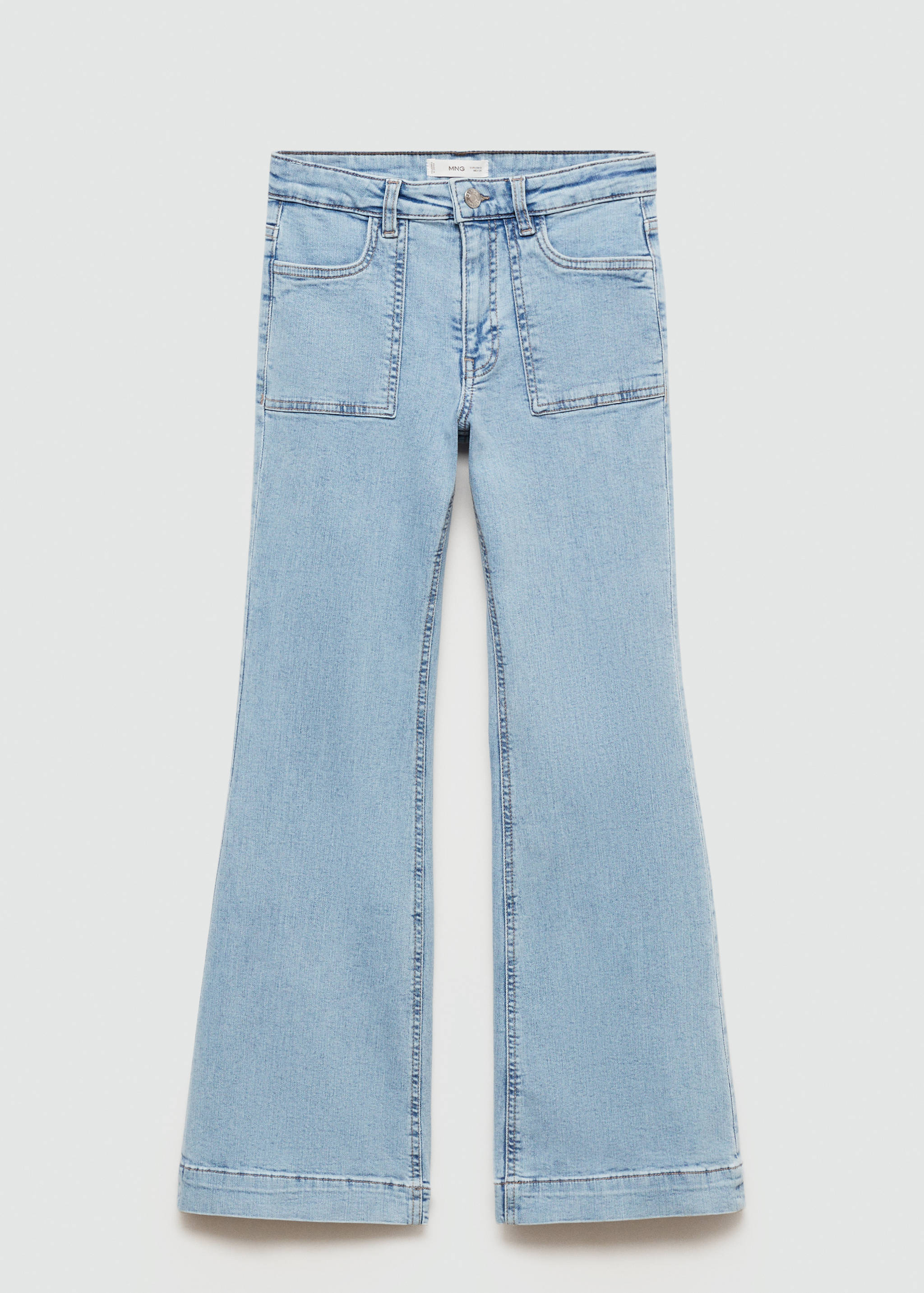 Flared Jeans mit Taschen - Artikel ohne Model