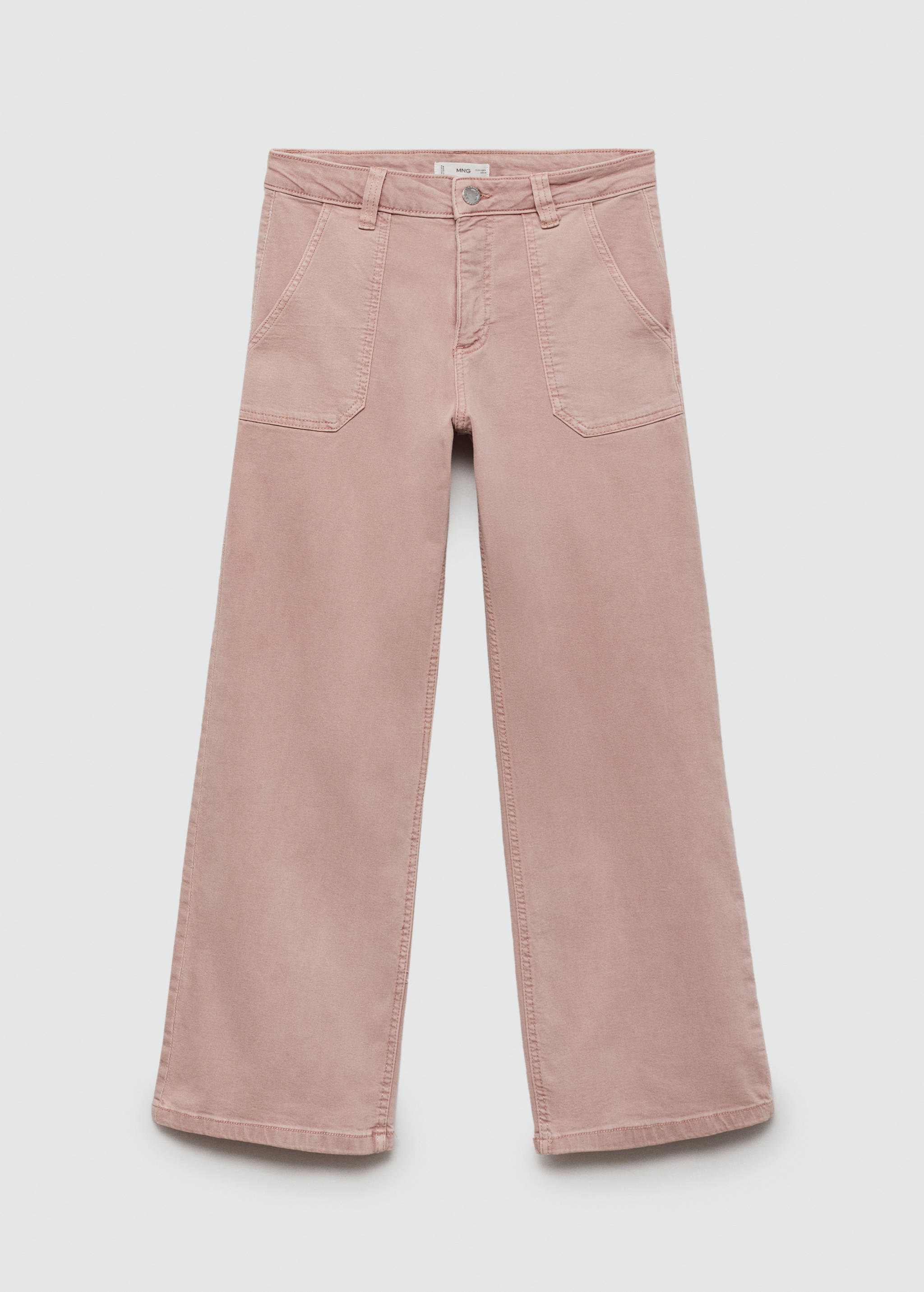 Culotte jeans with pockets - Article without model
