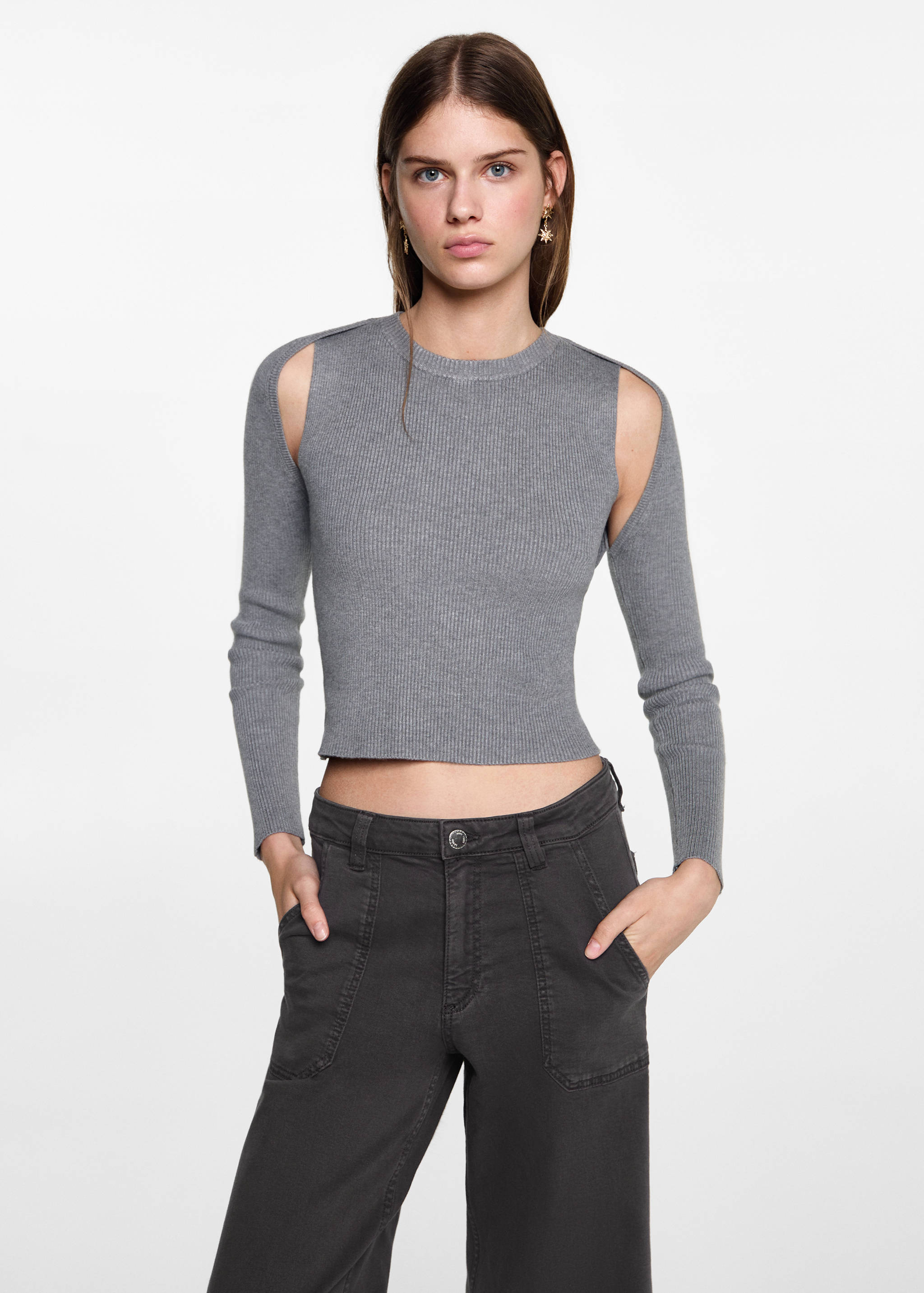 Culotte jeans with pockets - Details of the article 1