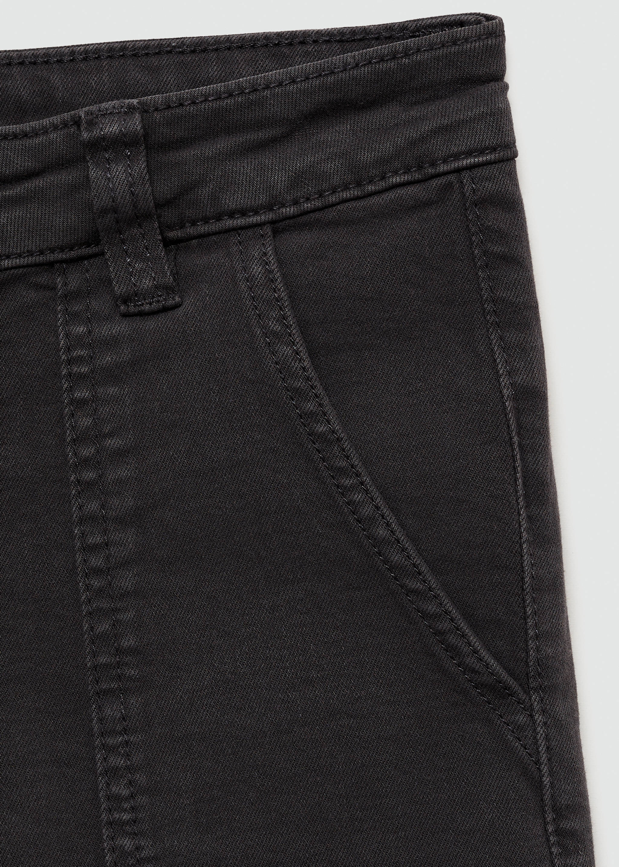 Culotte jeans with pockets - Details of the article 0