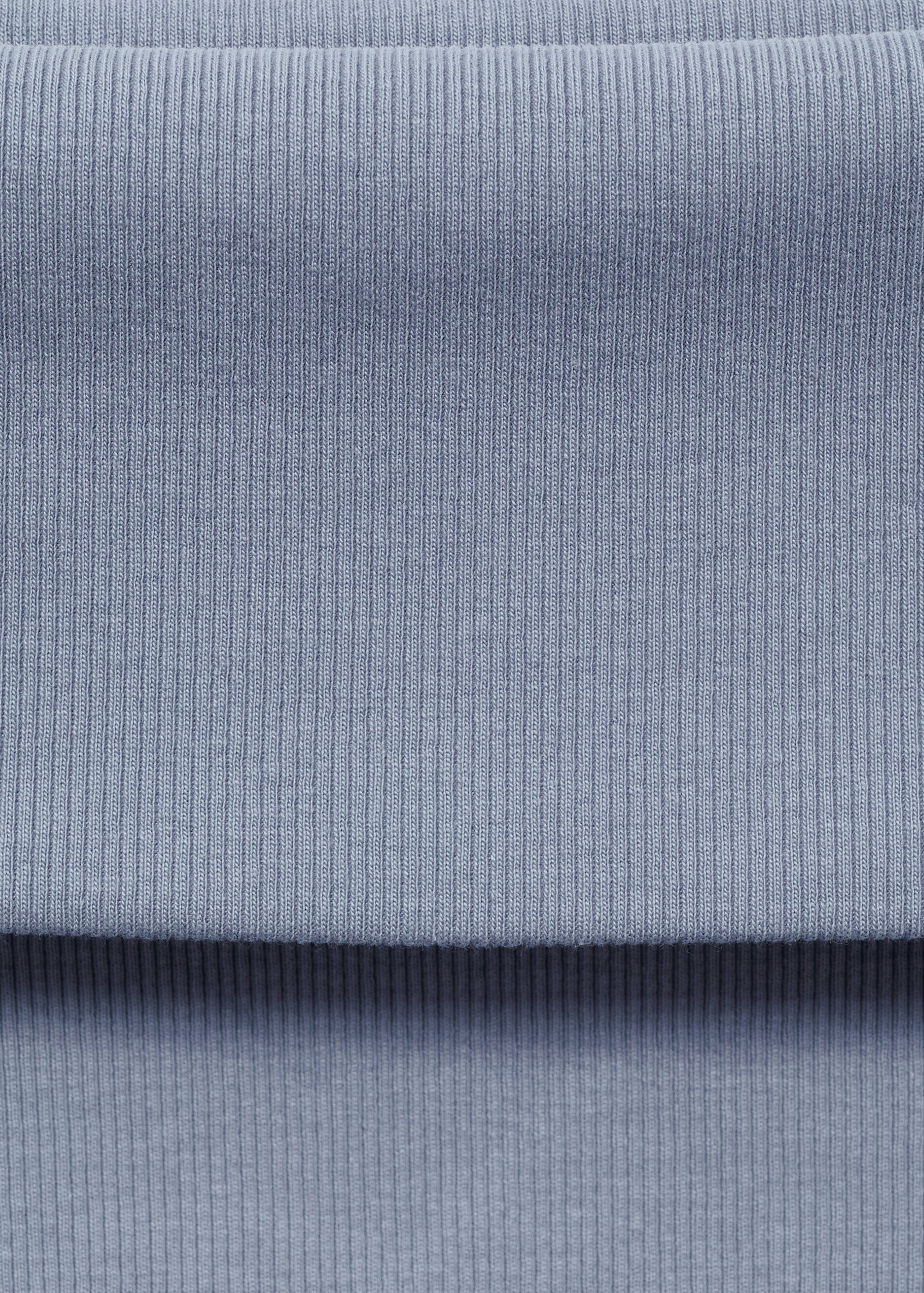 Geripptes schulterfreies Top - Detail des Artikels 8