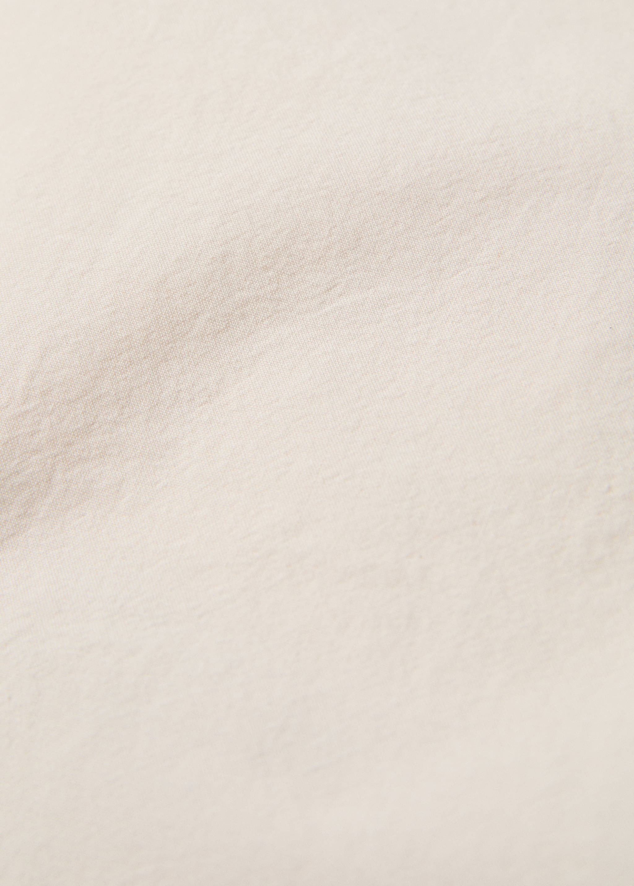 Washed cotton pillowcase 60x60cm - Details of the article 4